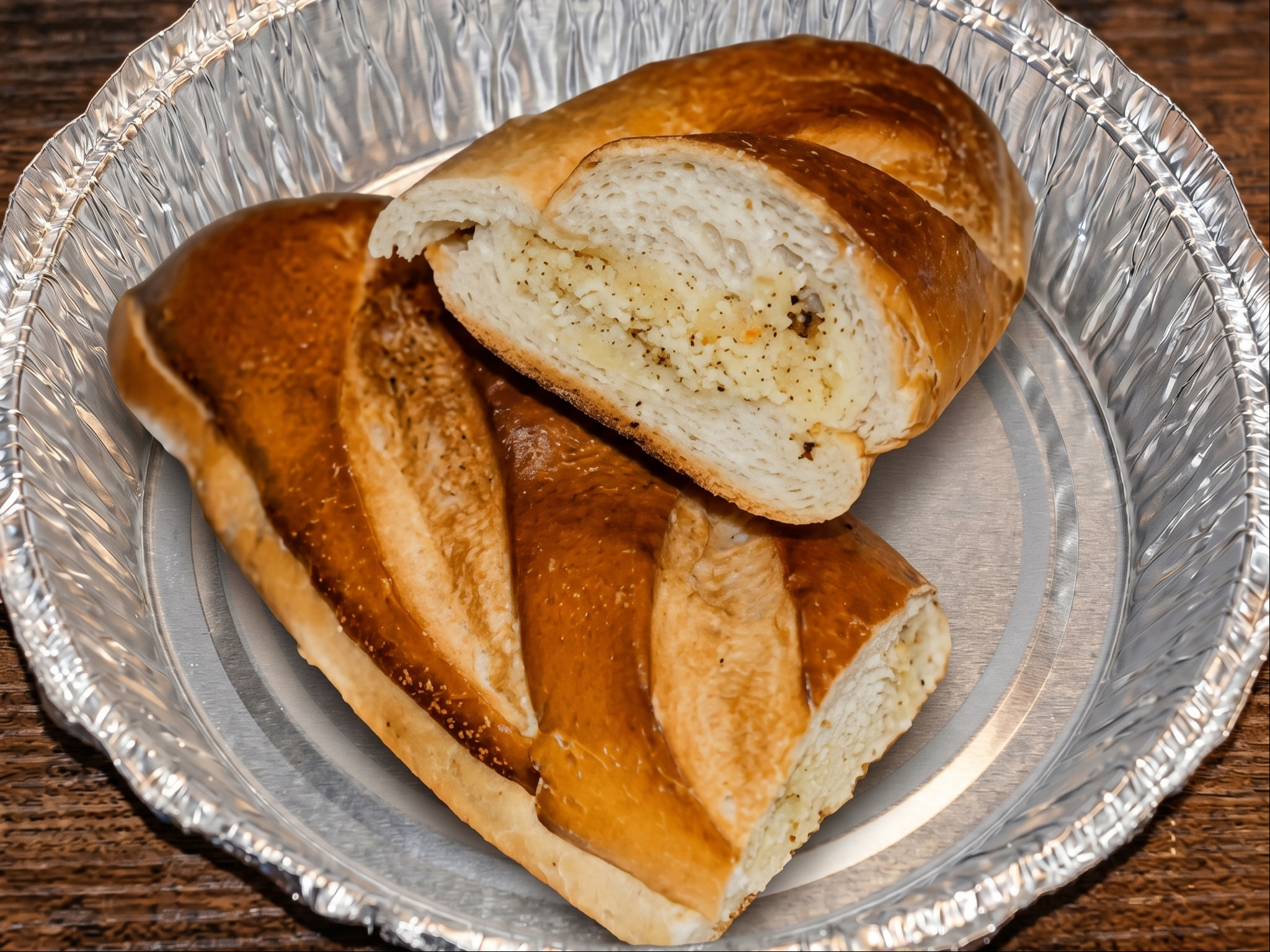 Garlic Bread w/ Melted Mozzarella