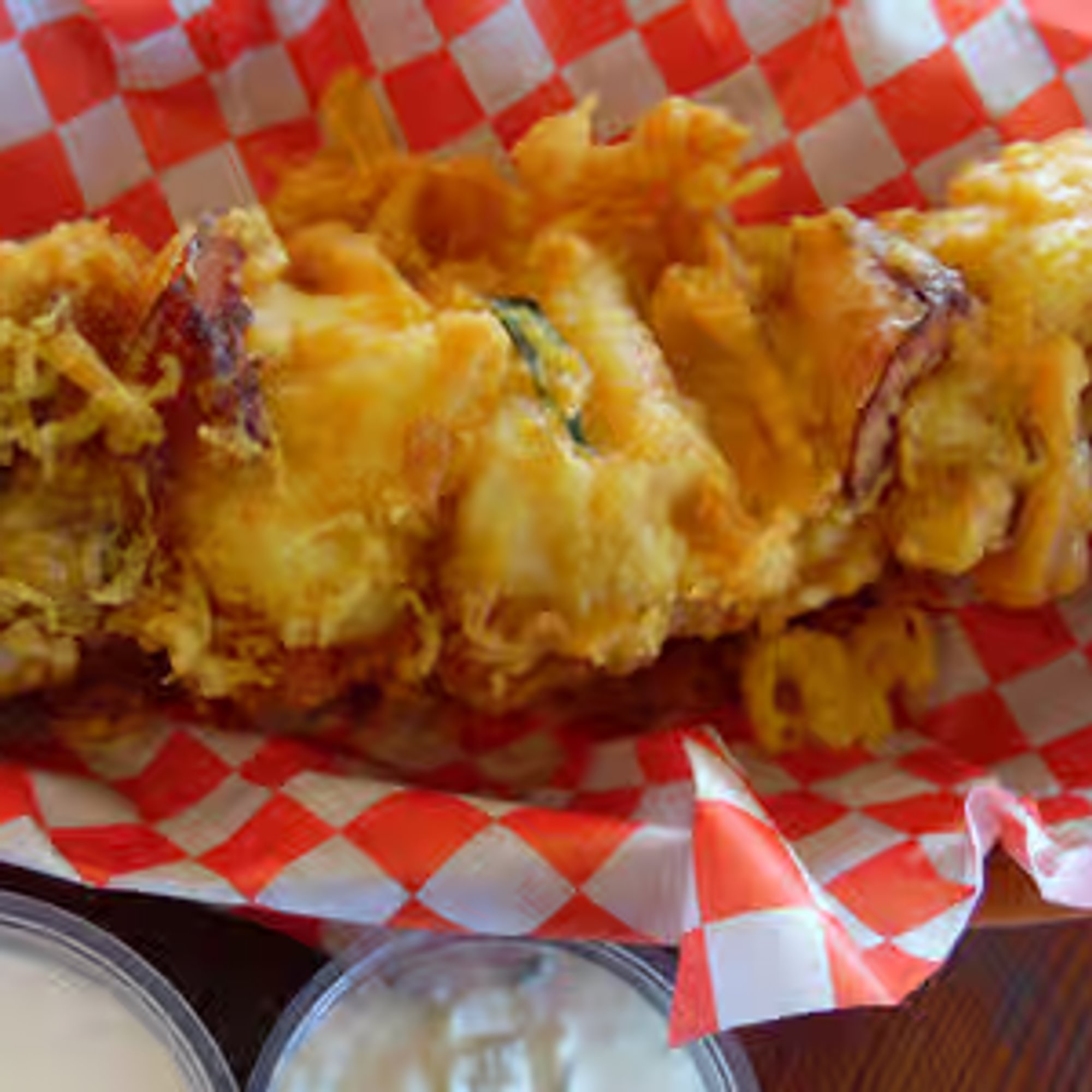 Fish Kabob with Chips