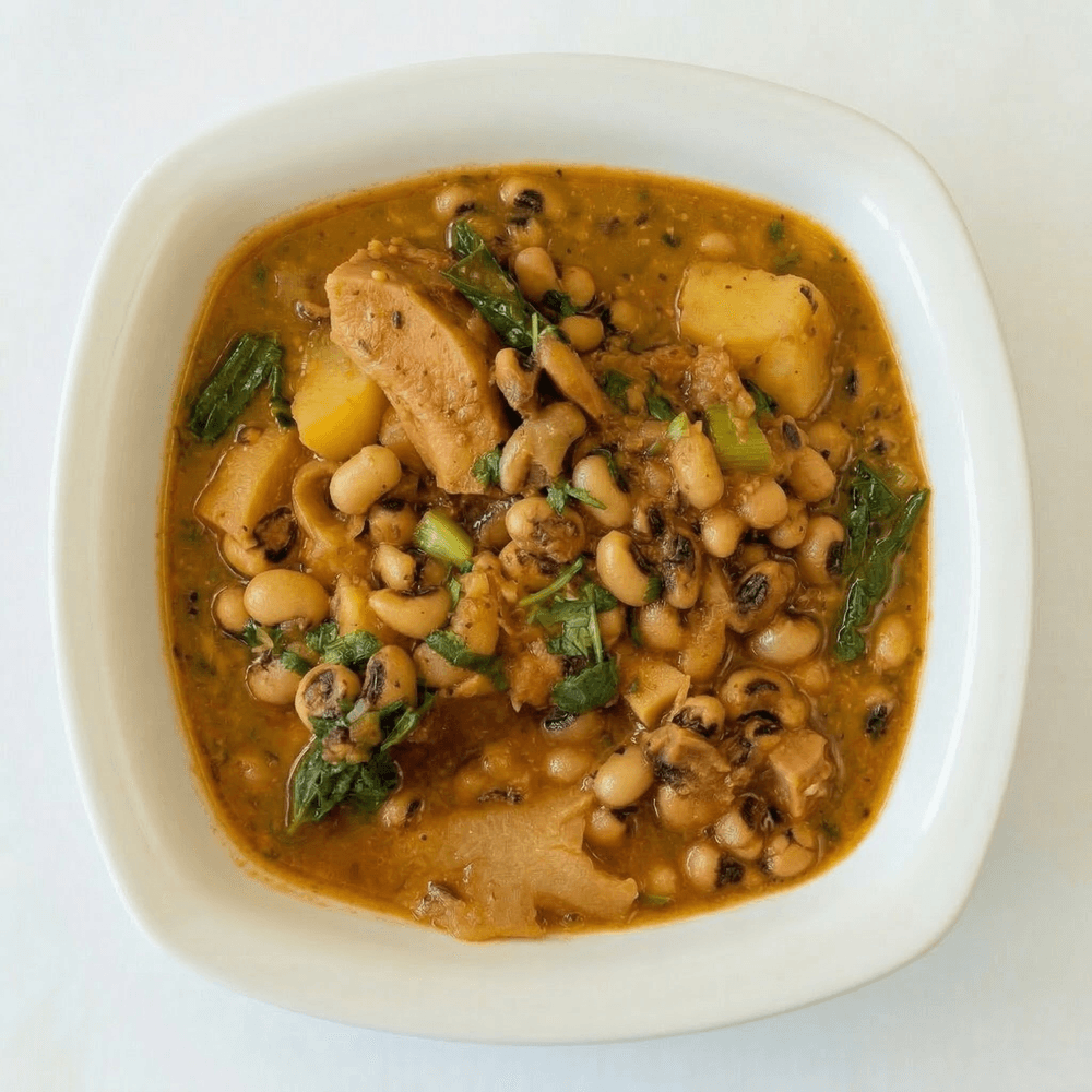 A la Carte Aloo Tama Bodi - Potato Black-Eyed Peas & Bamboo Shoot Curry