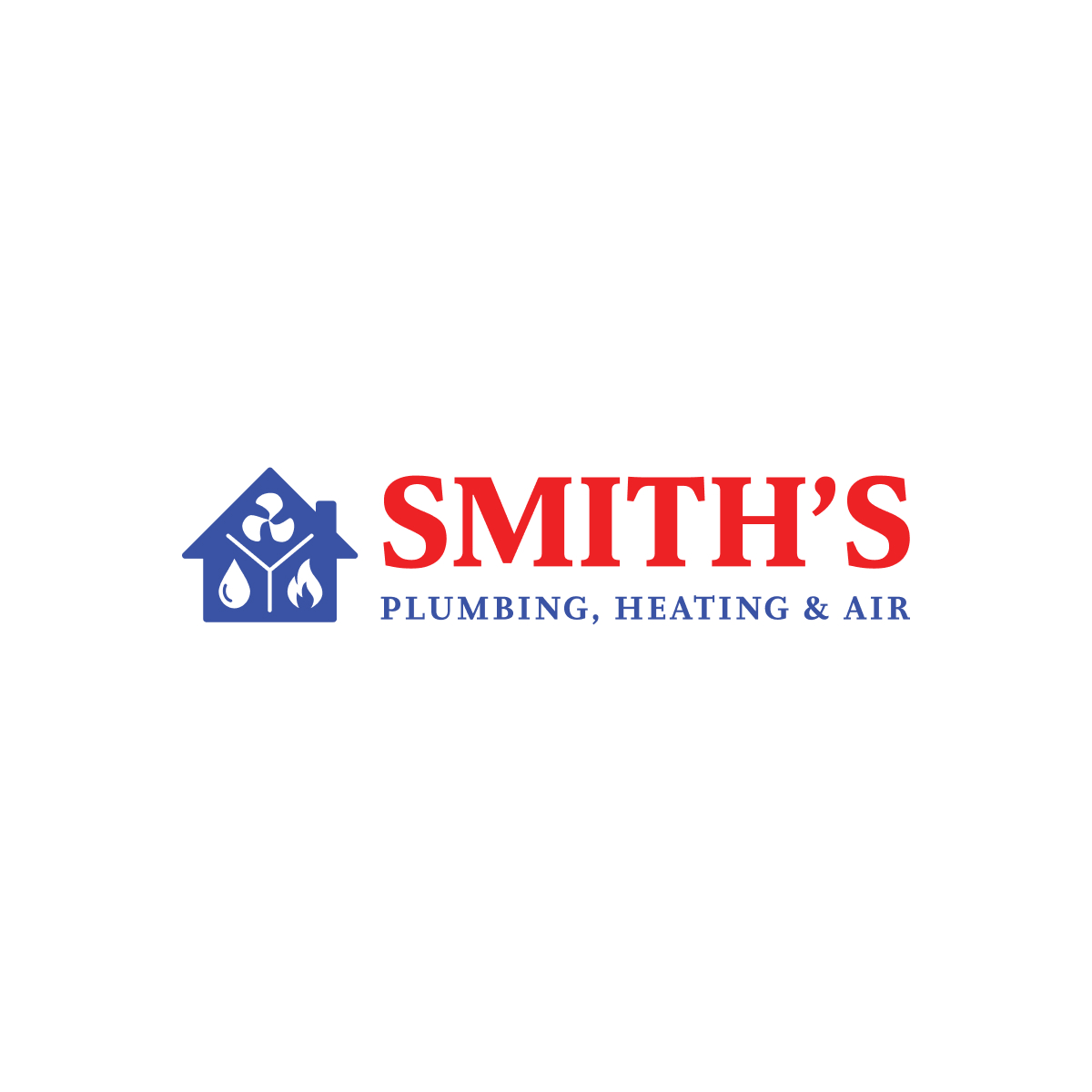 Smith's Plumbing, Heating &amp; Air Logo