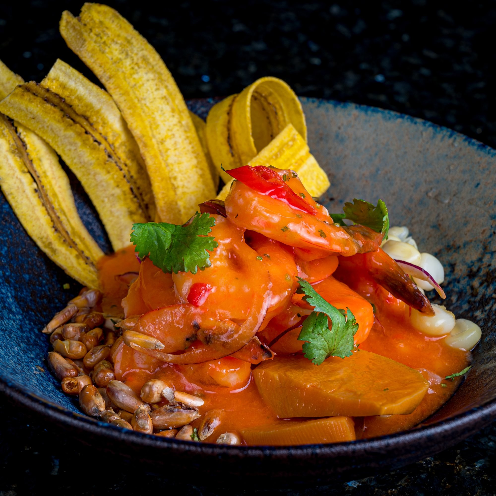 The Red Shrimp Ceviche