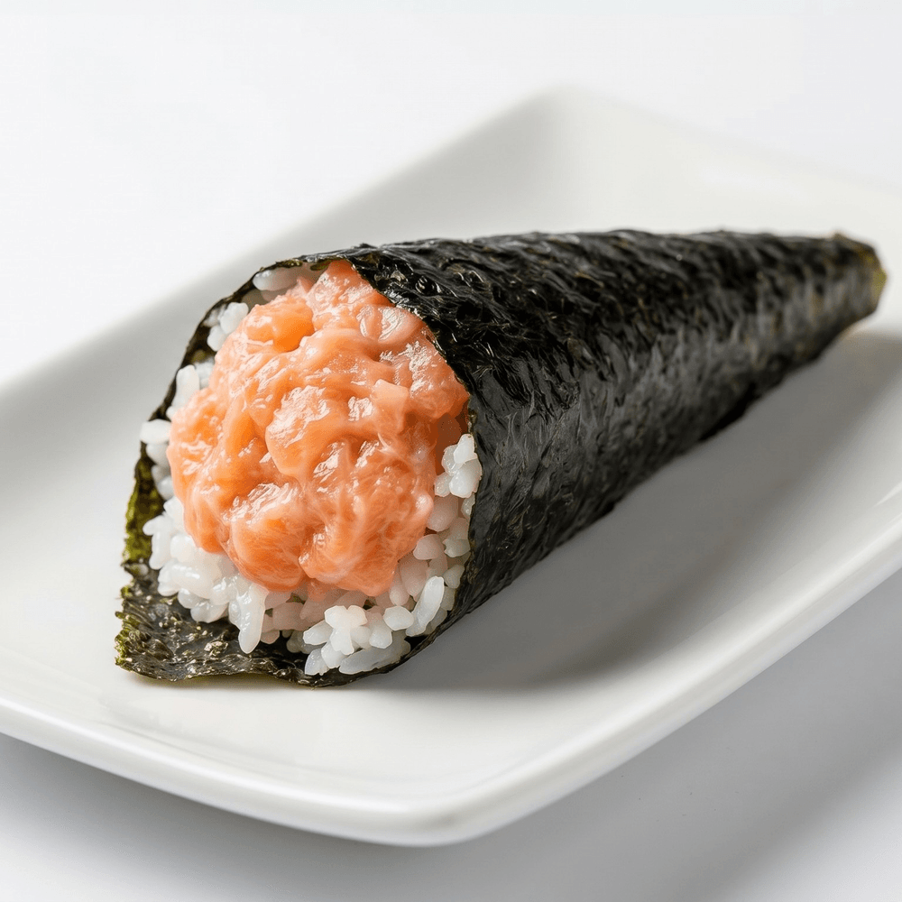 Spicy Salmon Hand Roll