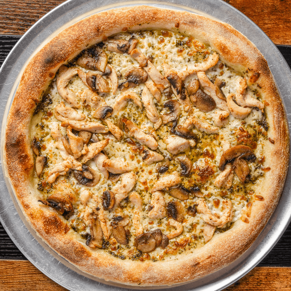 Chicken Pesto Pizza