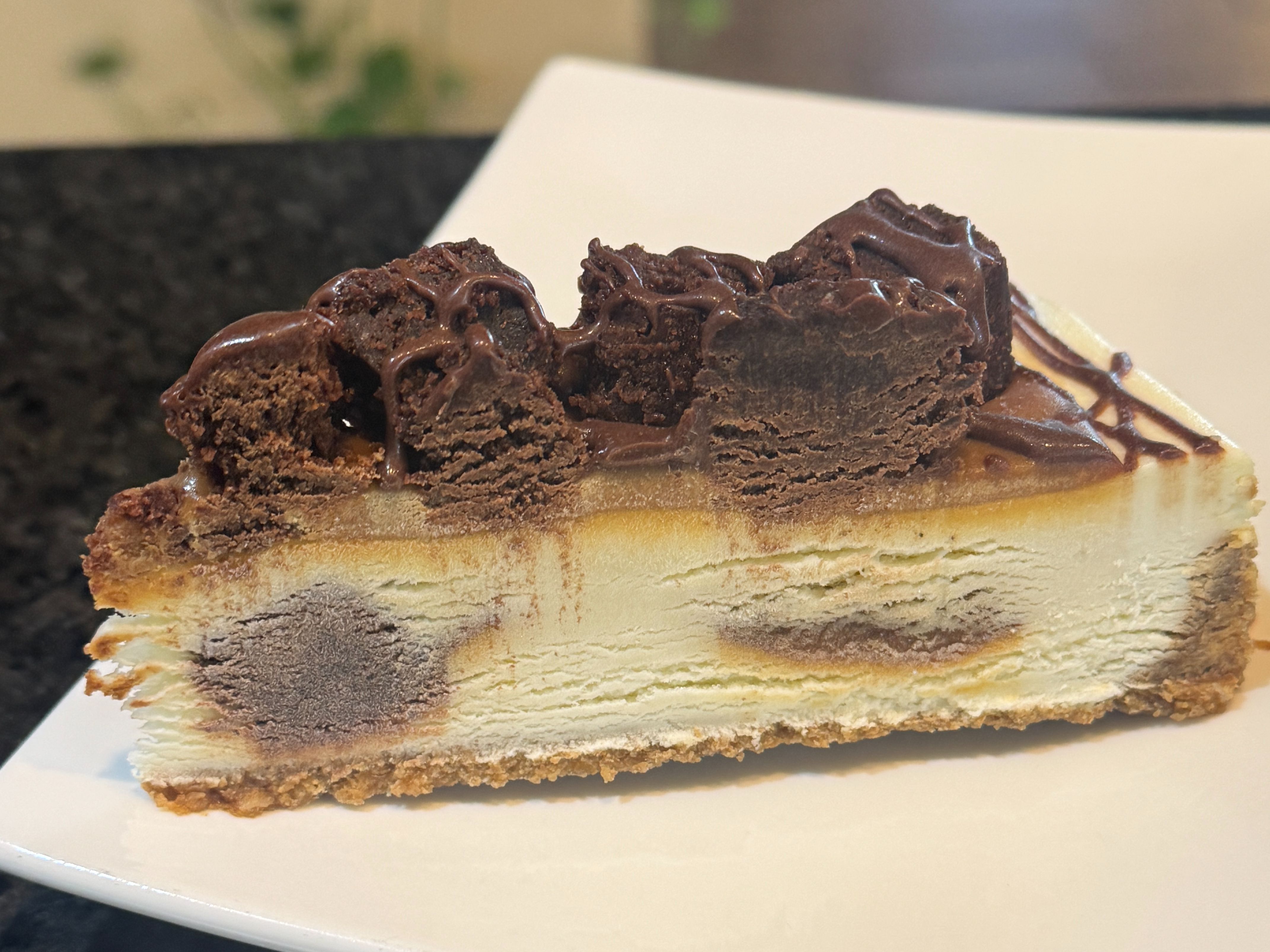 Caramel Brownie Cheesecake