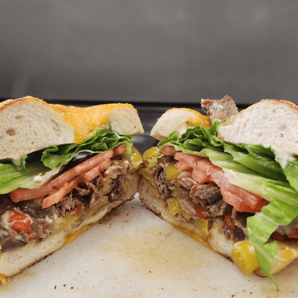 Donnie D's Cheese Steak Sandwich
