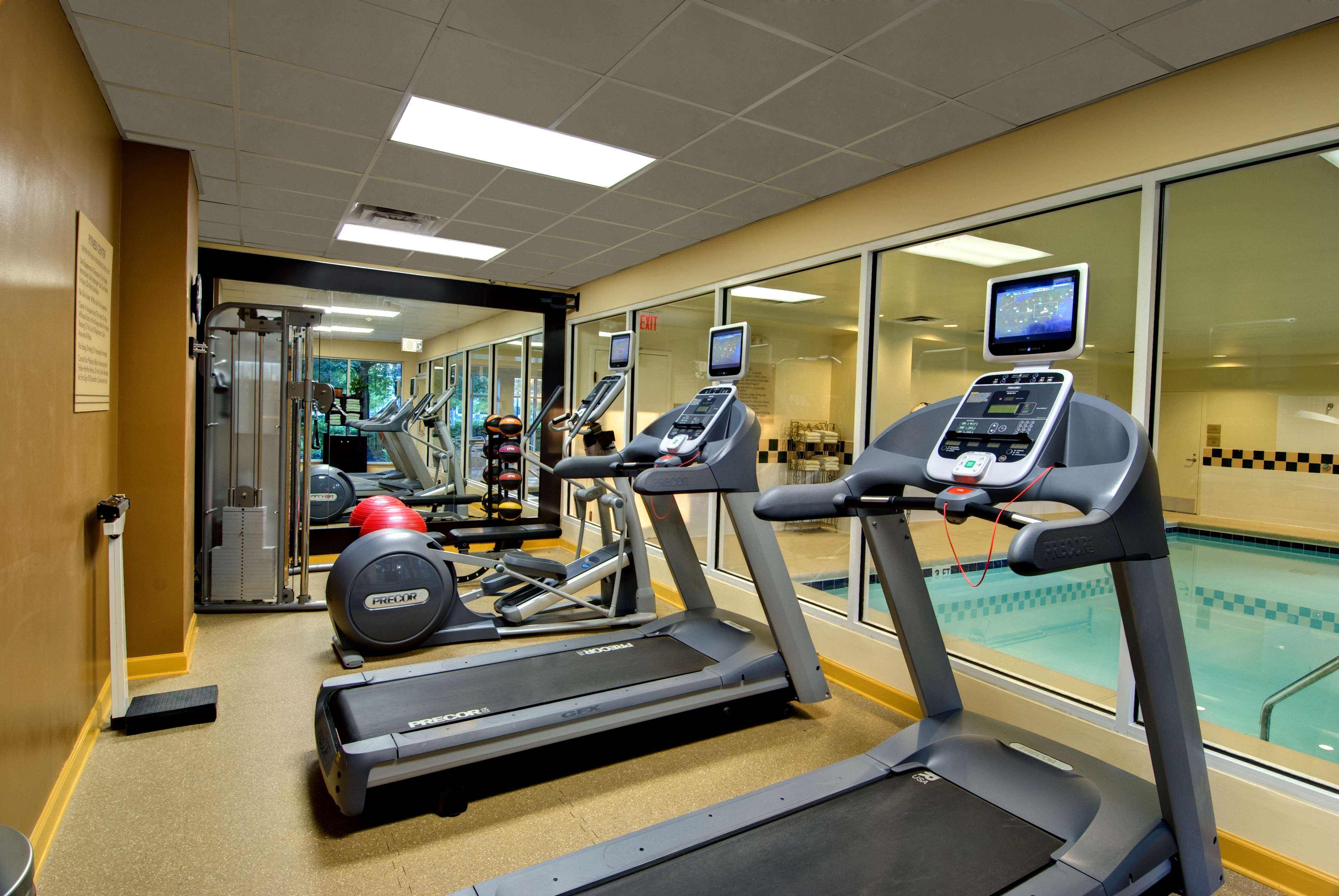 Health club  fitness center  gym