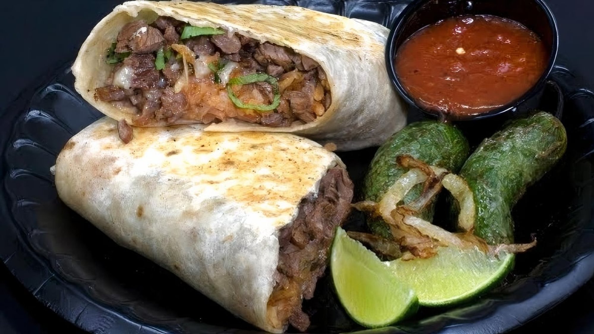 Ground Beef Burrito