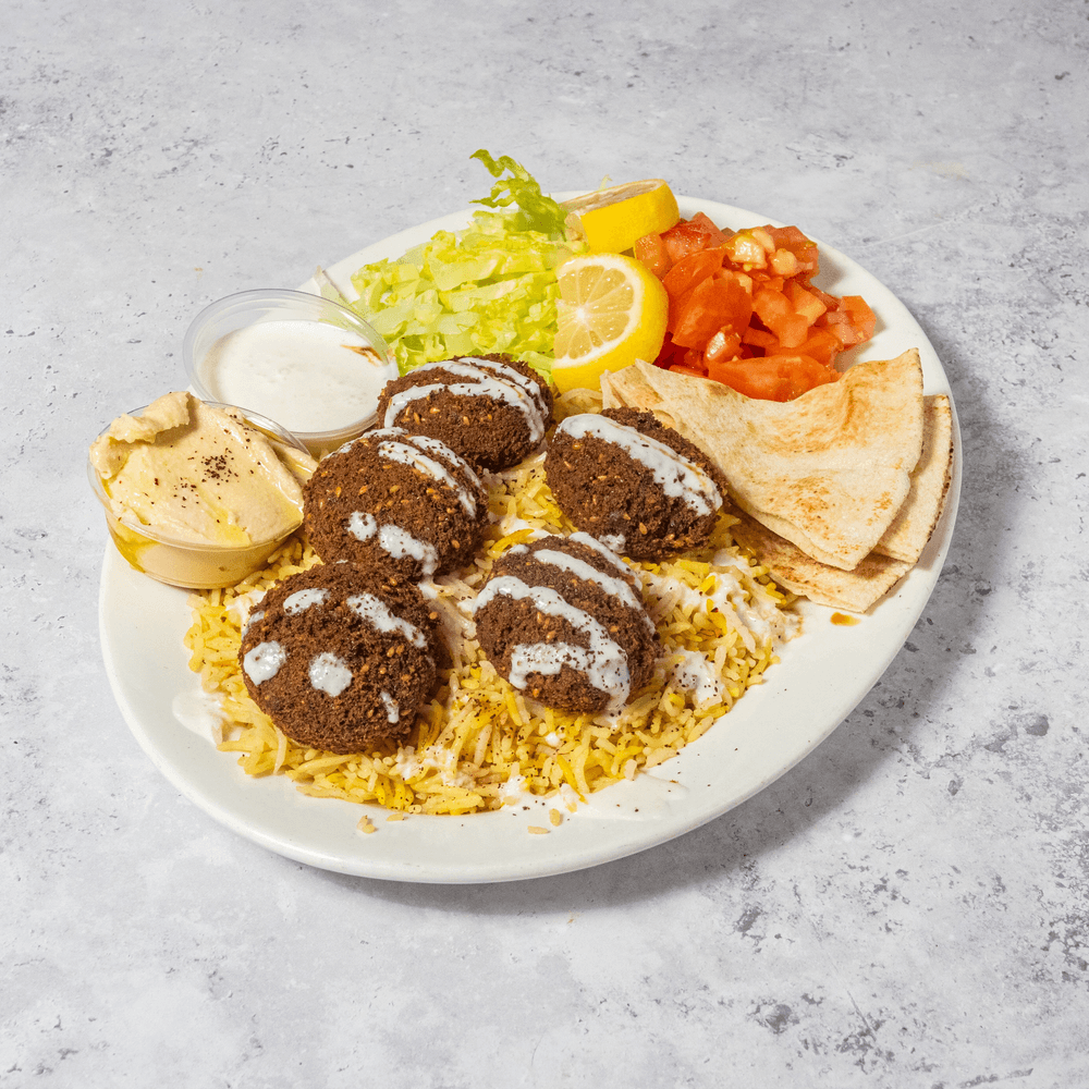 Azmi's Falafel Plate