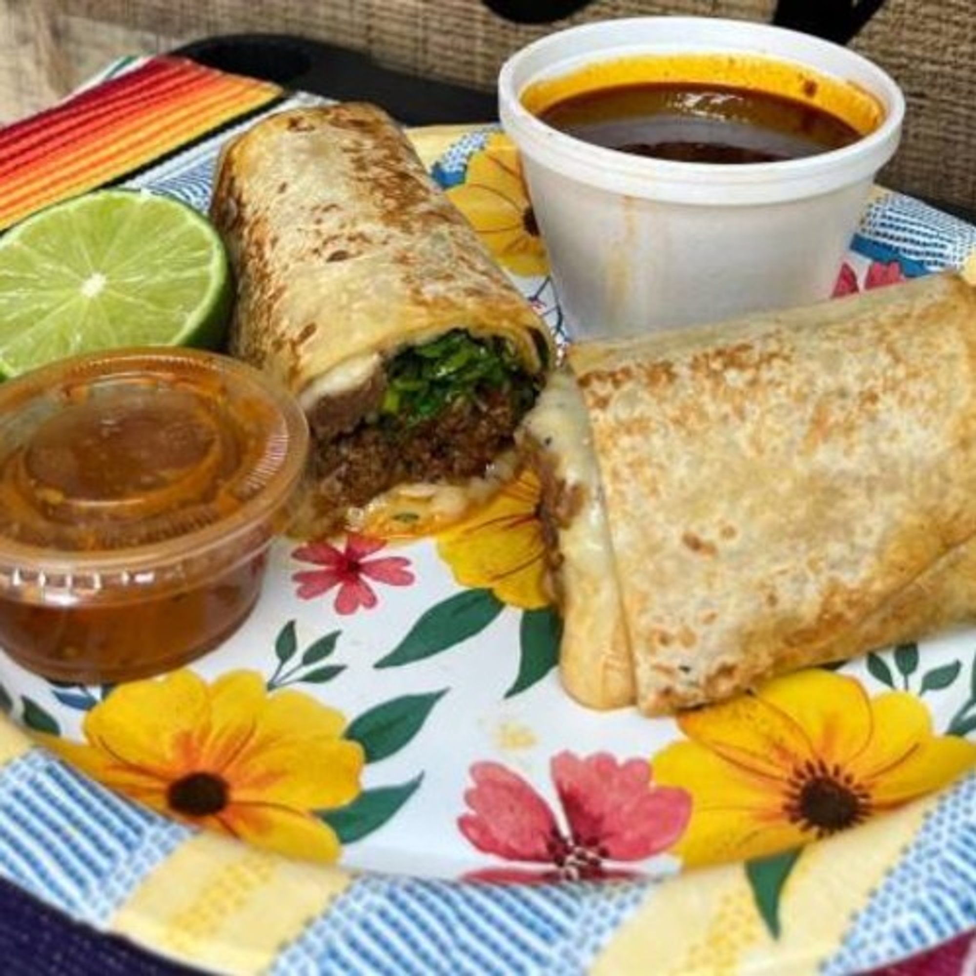 Birria Burrito 12"
