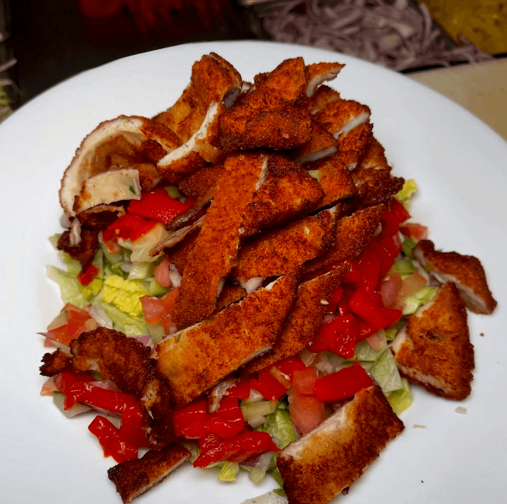 CHICKEN MILANESE SALAD