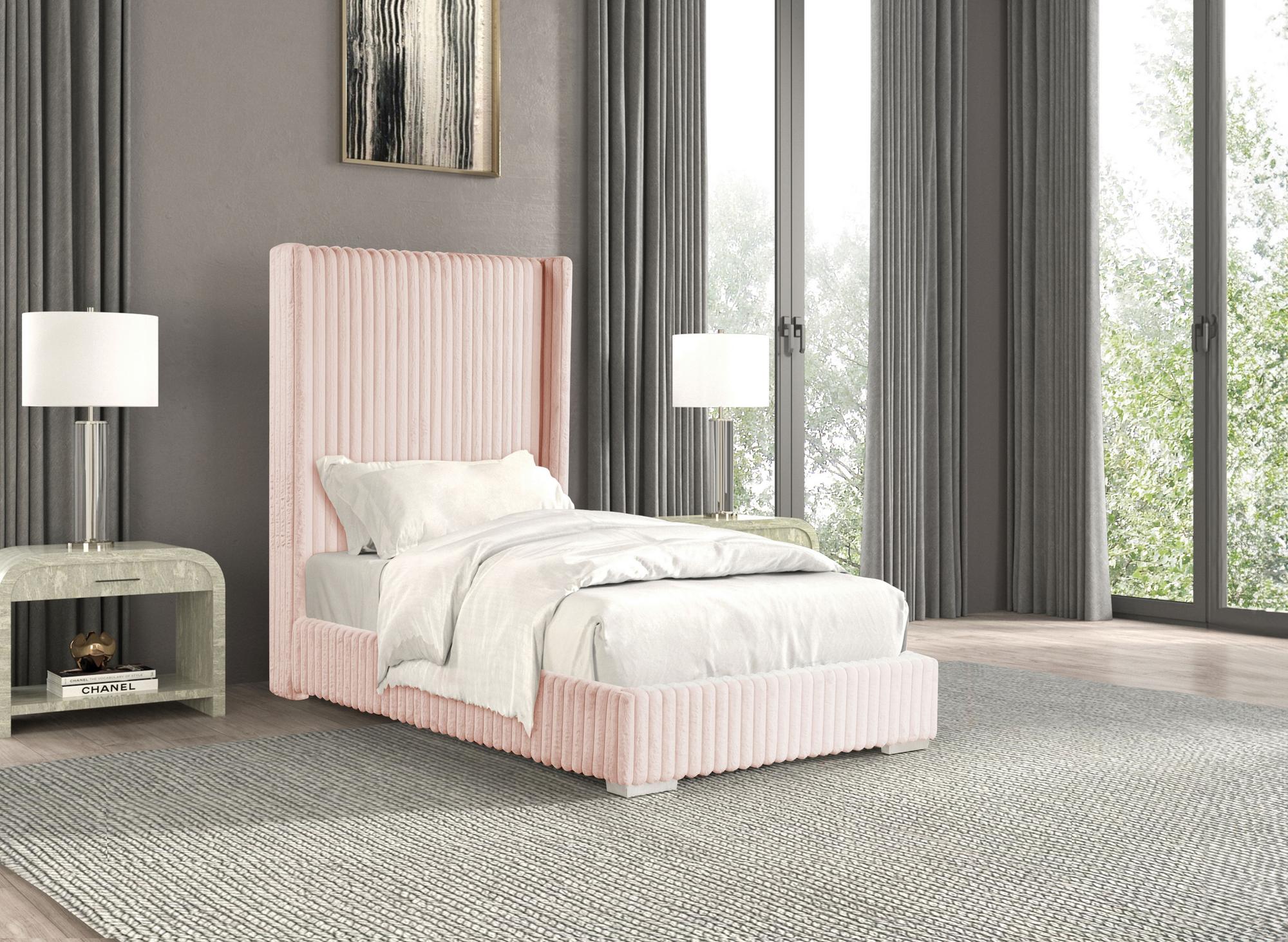 Caldwell Full Bedframe, Pink