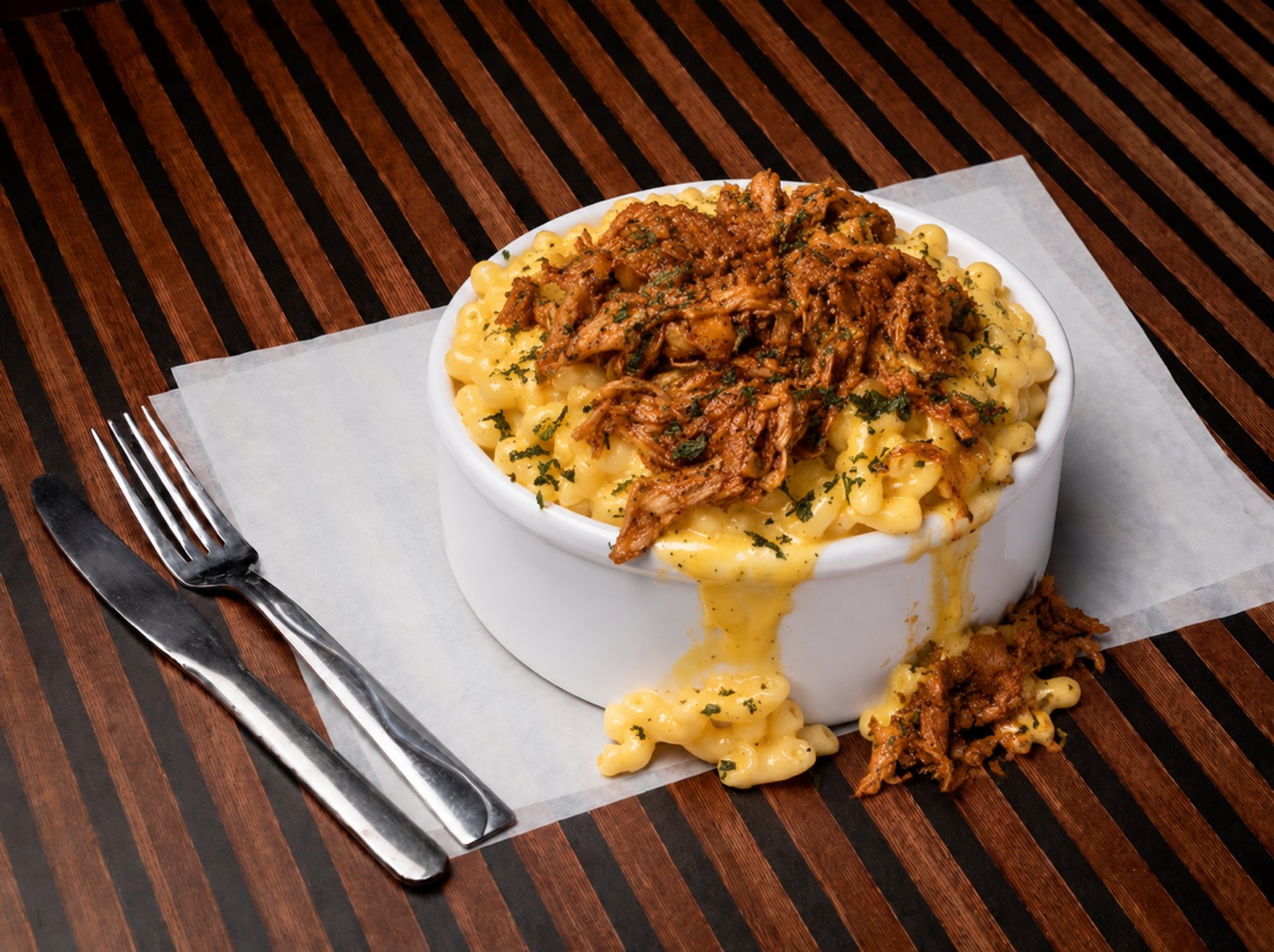 American Jack's Vegan BBQ Chickpea Macaroni and Cheese