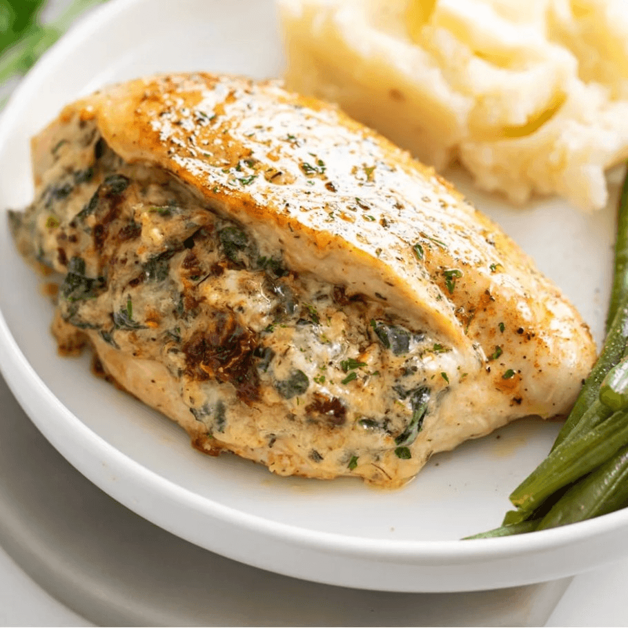 Roasted Stuffed Chicken Breast
