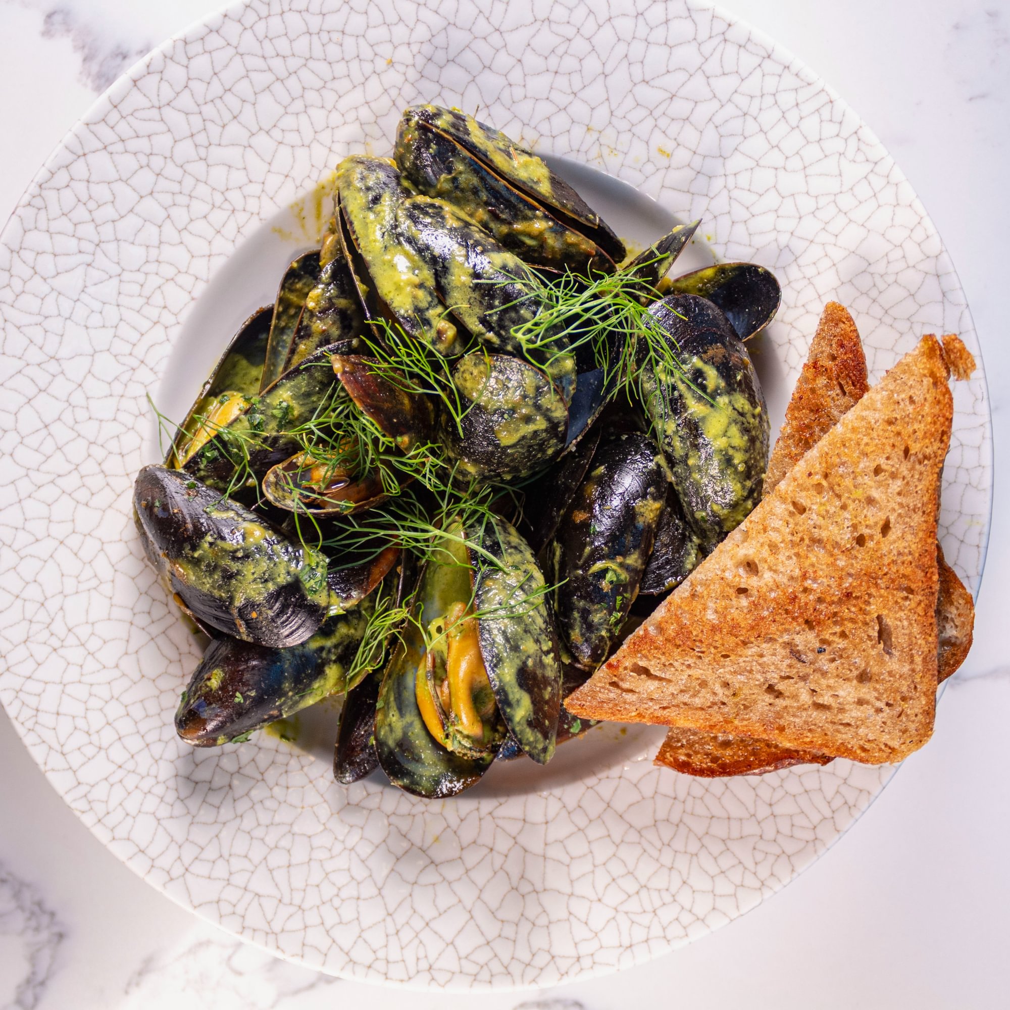Steamed Bang Island Mussels (take out)