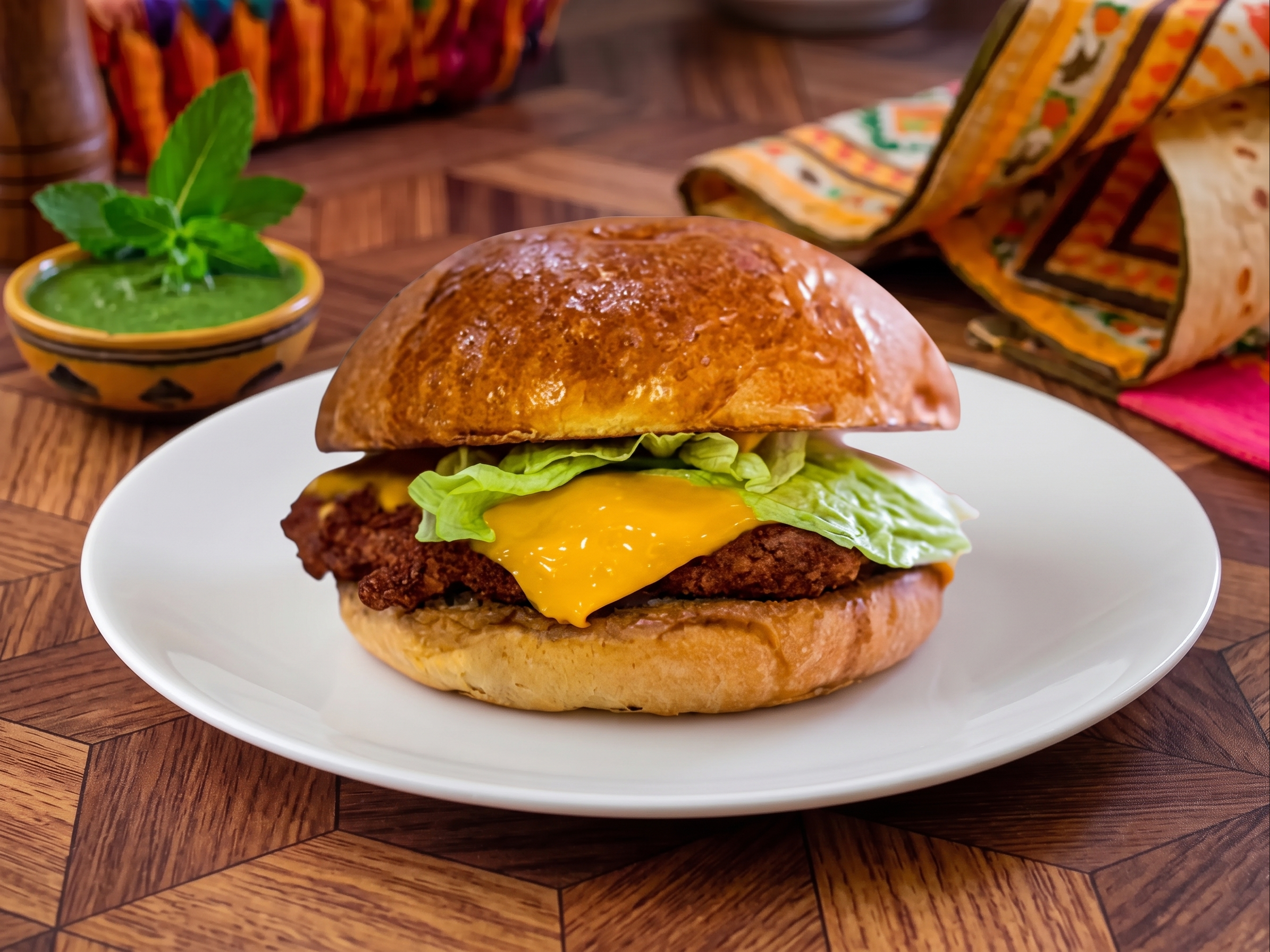 Cheeseburger W/Fries