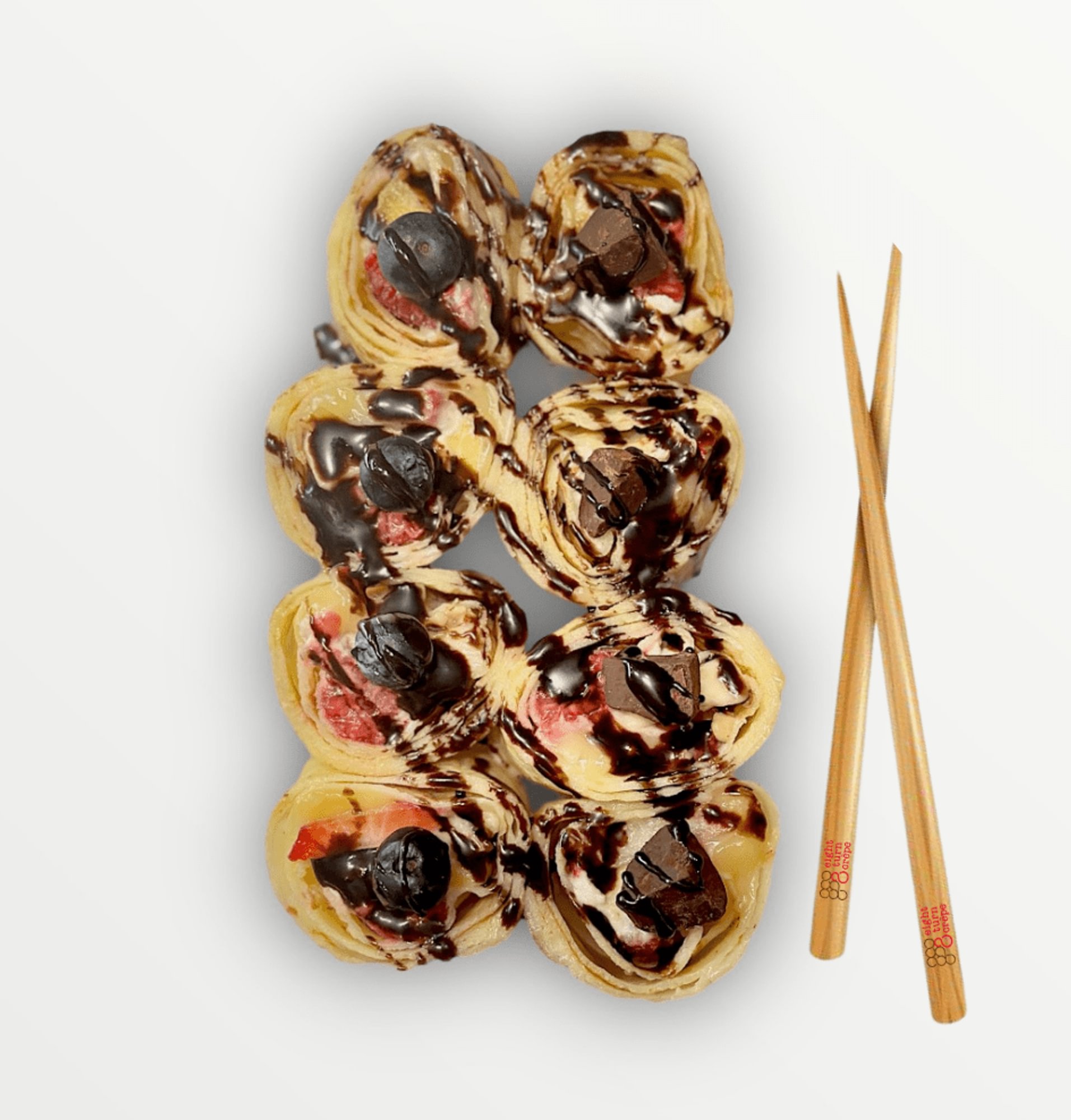 Sweet Sushi Crepes