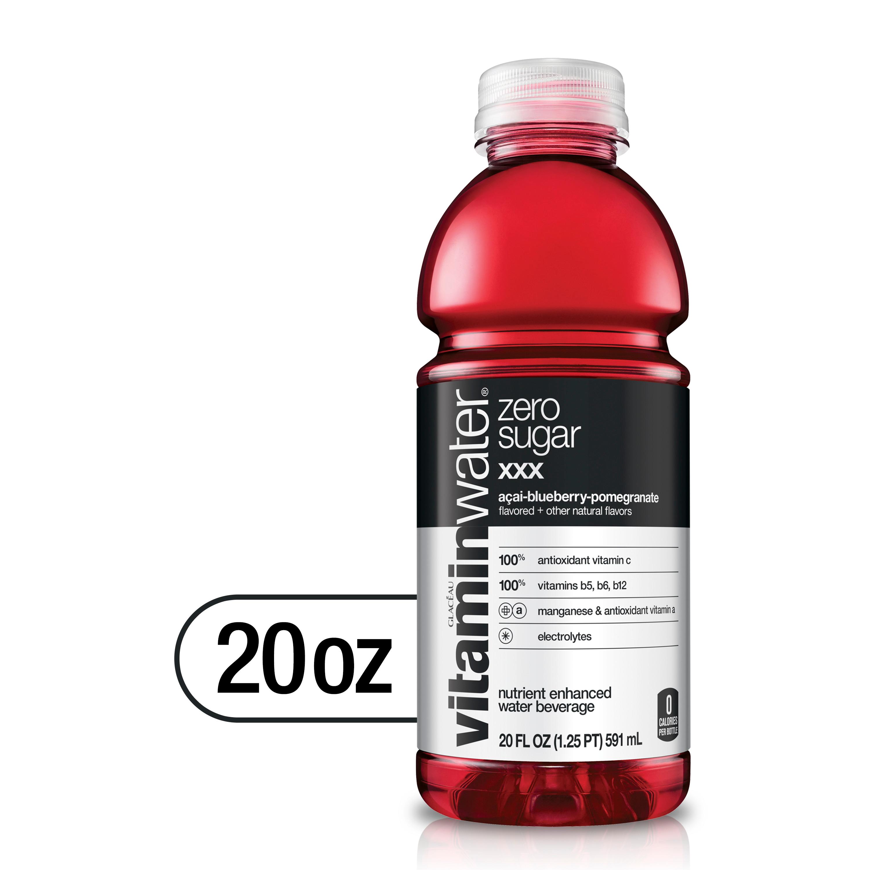 Vitaminwater Zero Sugar XXX Acai Blueberry Pomegranate 20oz