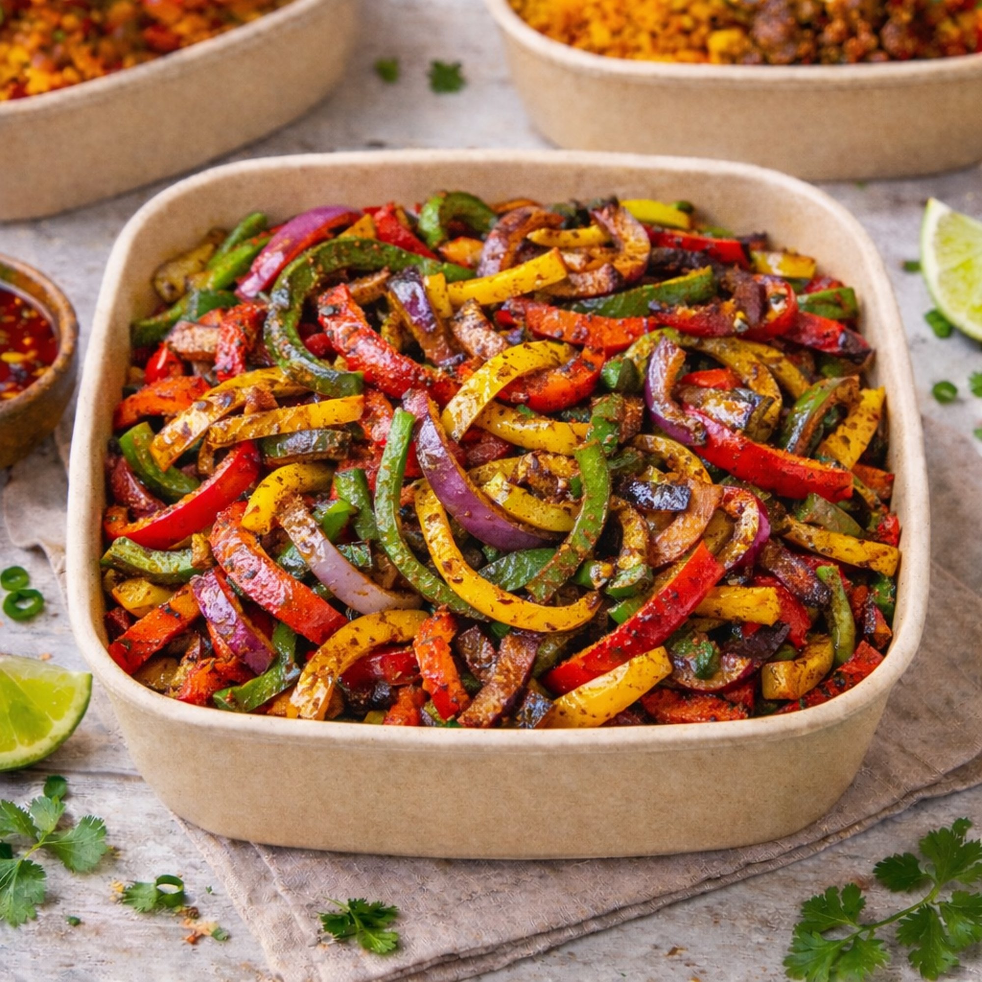 32oz Grilled Peppers ( Fahitas)