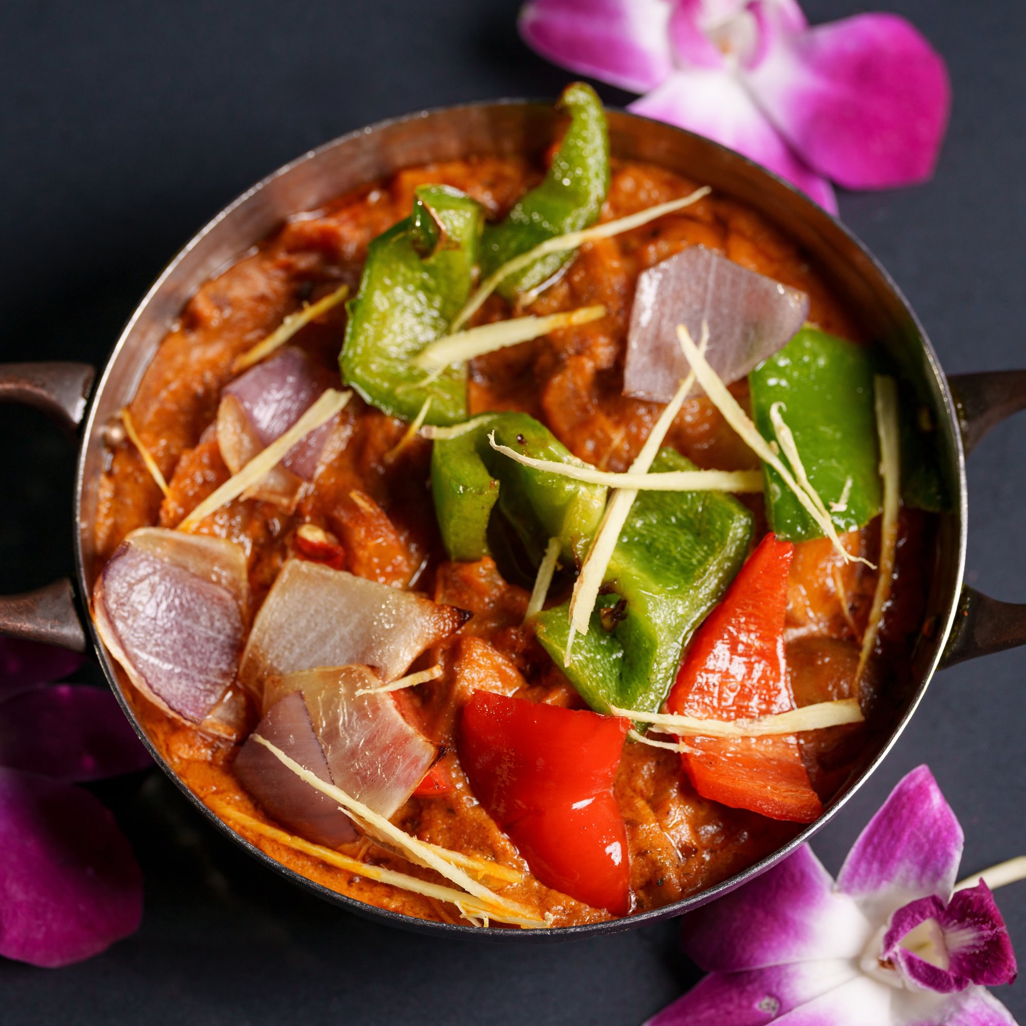 Kadhai Mushroom Curry