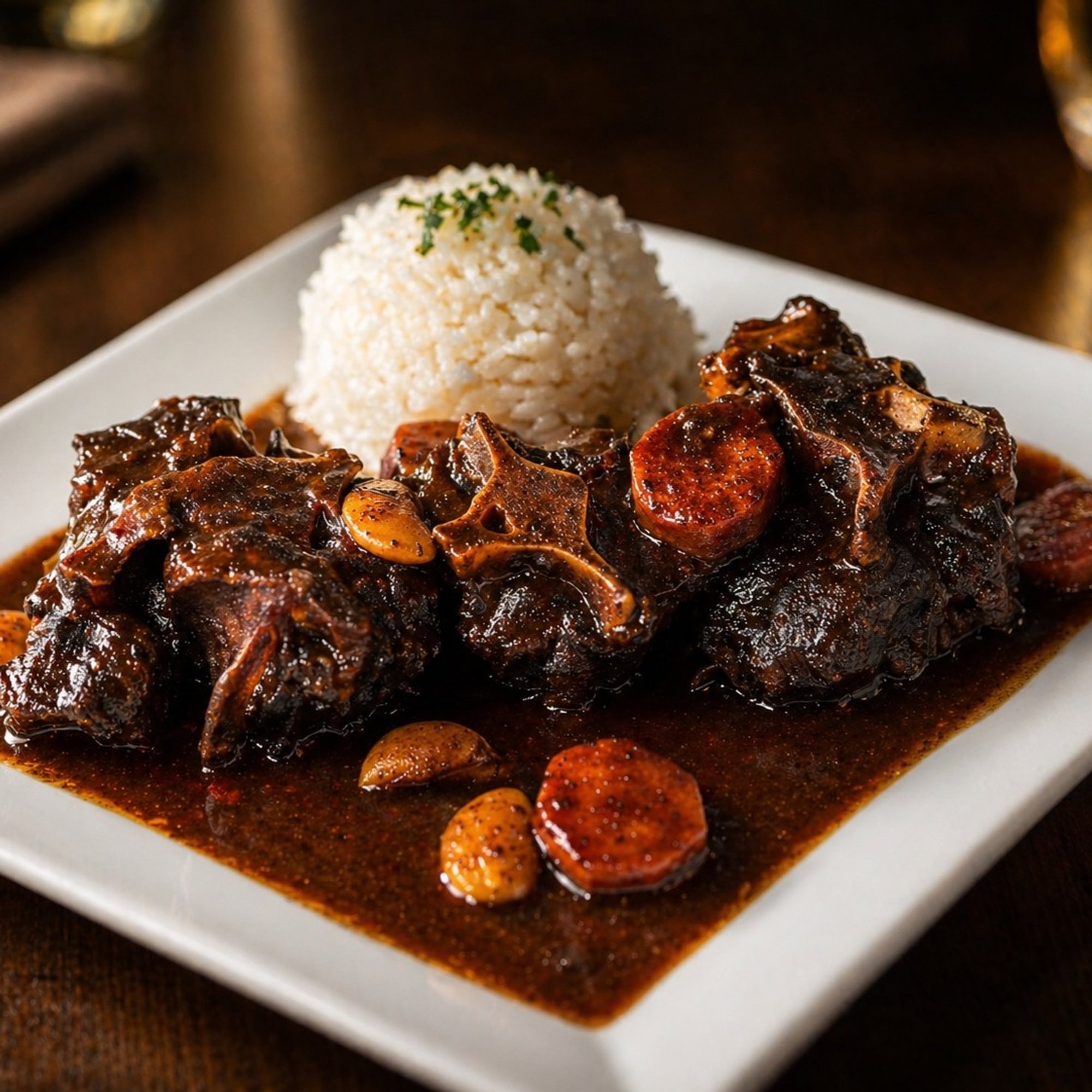 Slow-Braised Oxtails