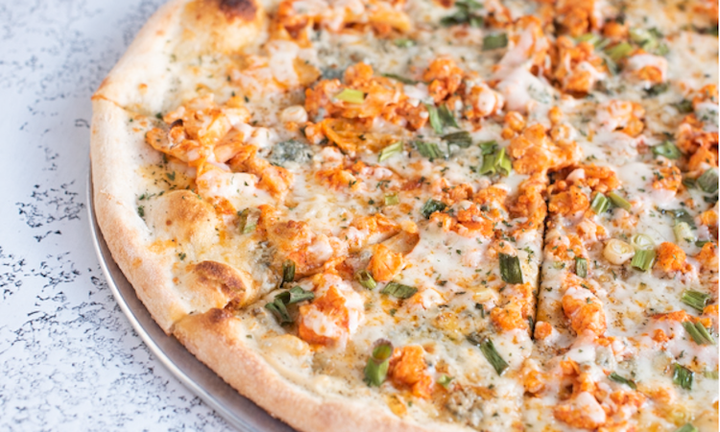 Buffalo Cauliflower, Scallion & Blue Cheese