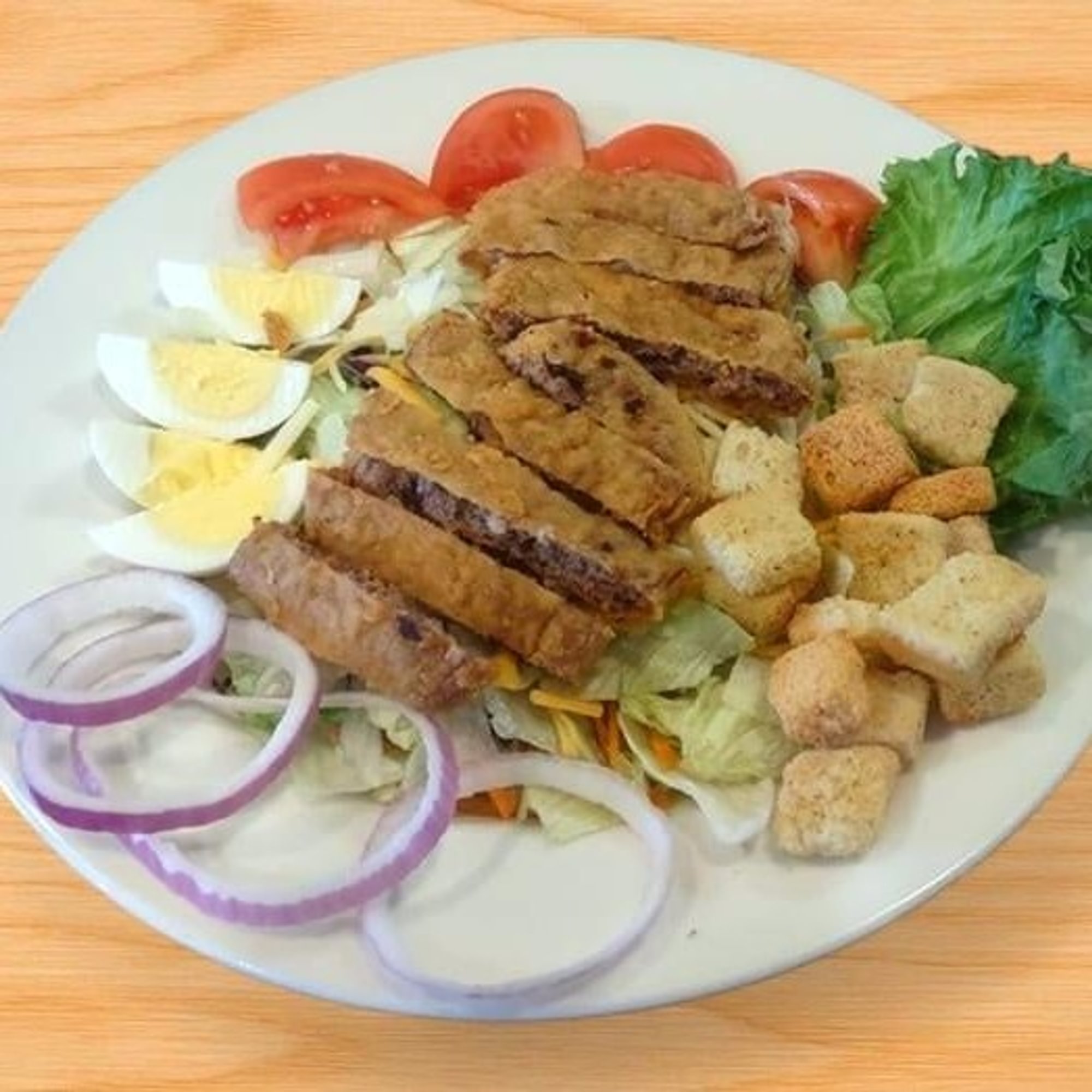 Kuntry Fried Steak Salad