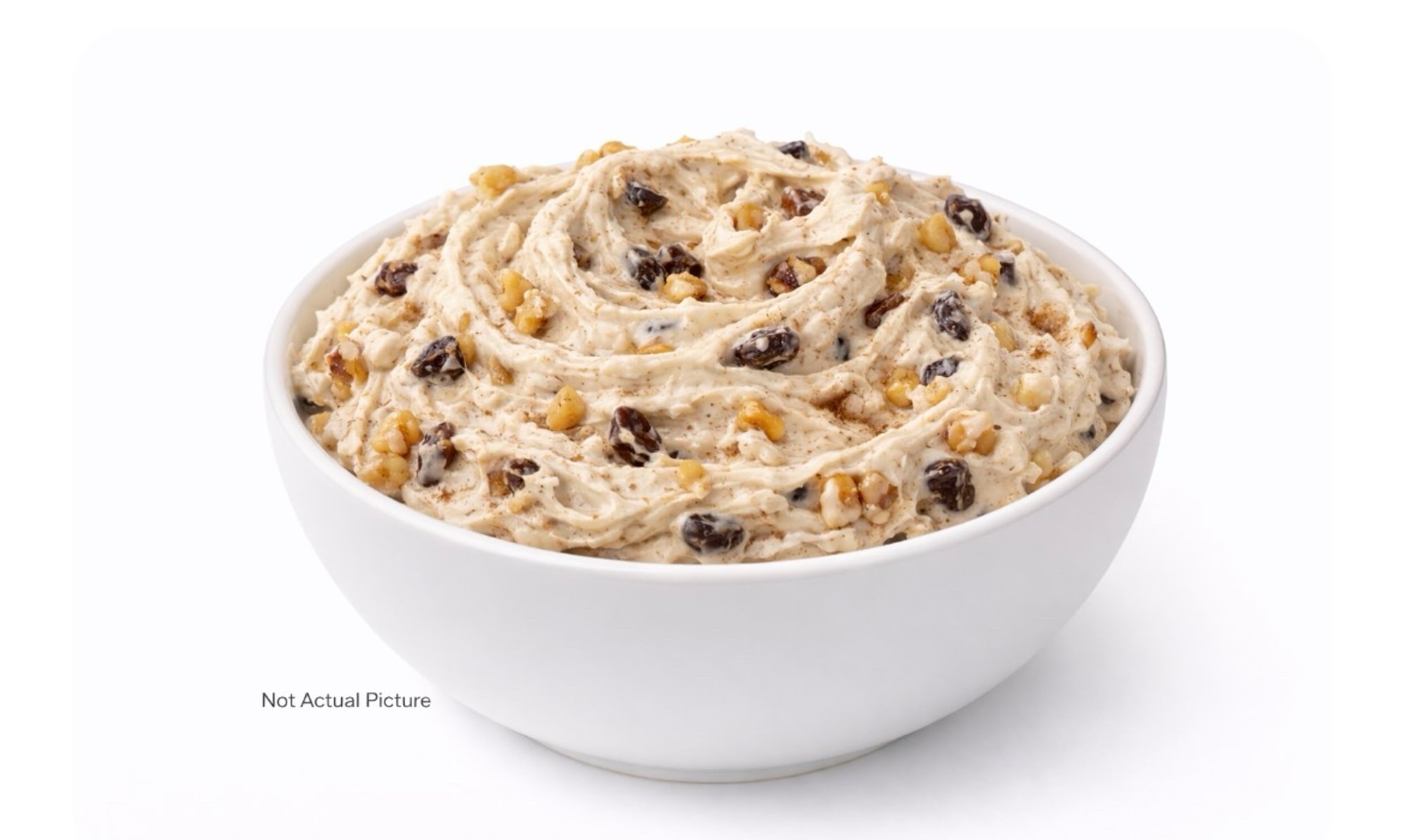 Cinnamon Raisin Walnut Cream Cheese on a Bagel