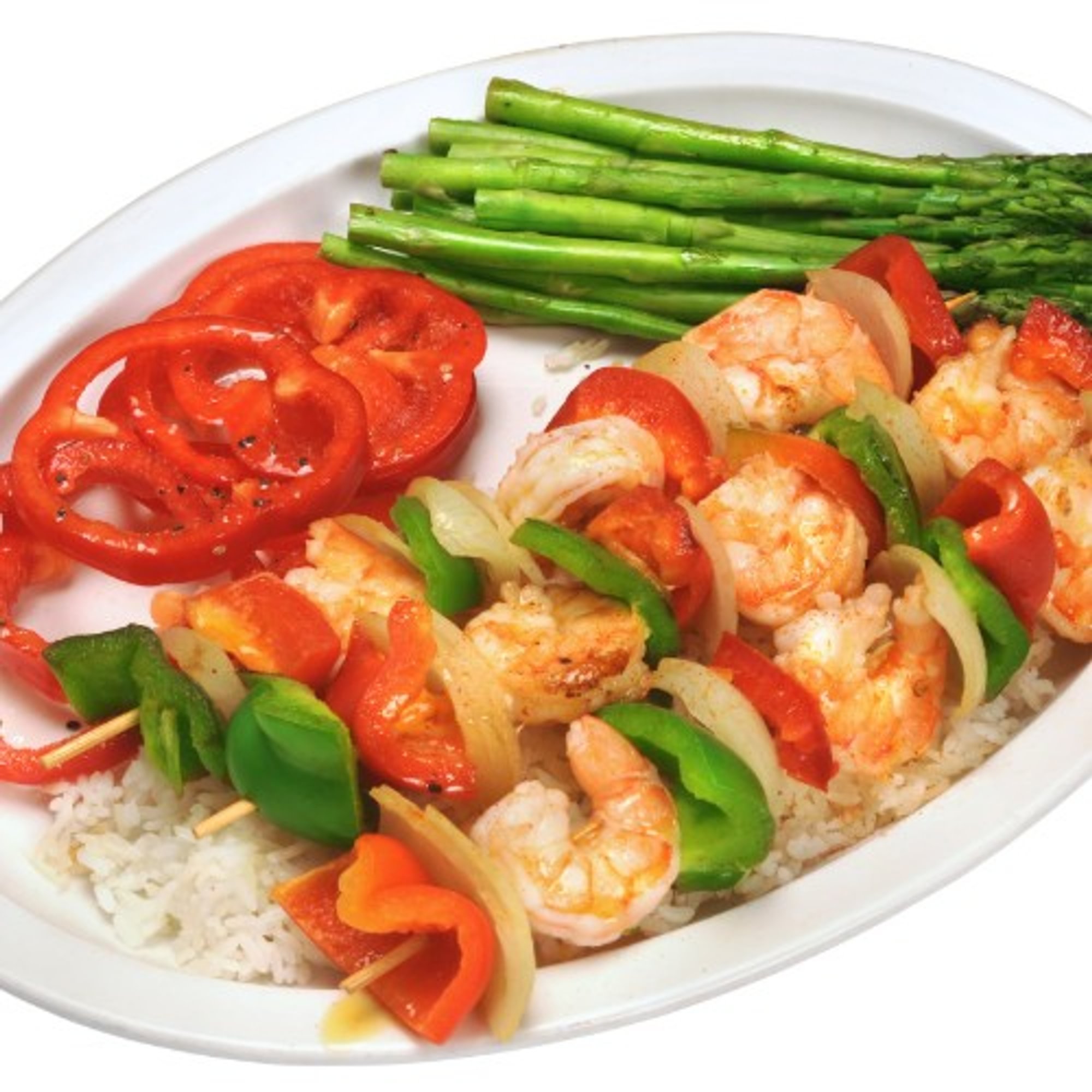 Brocheta De Camarones