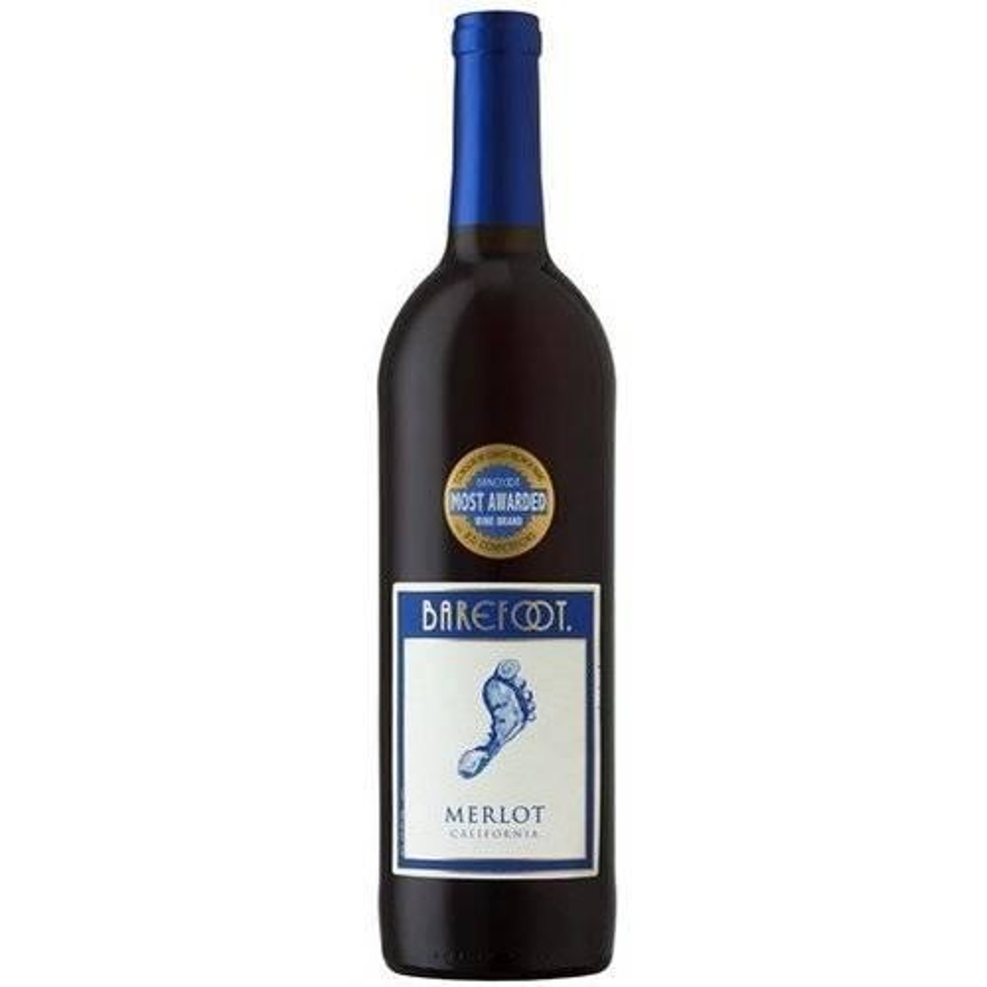 Barefoot Merlot | 750ml Wine Bottle
