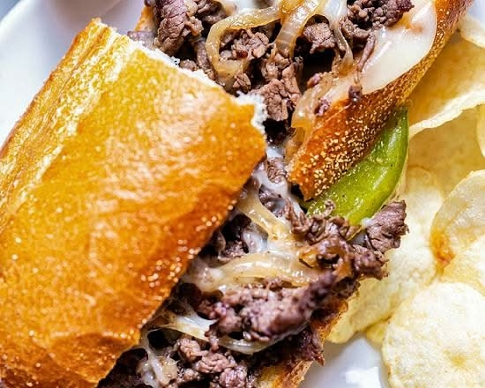 Steak & Cheese Philly Sandwich
