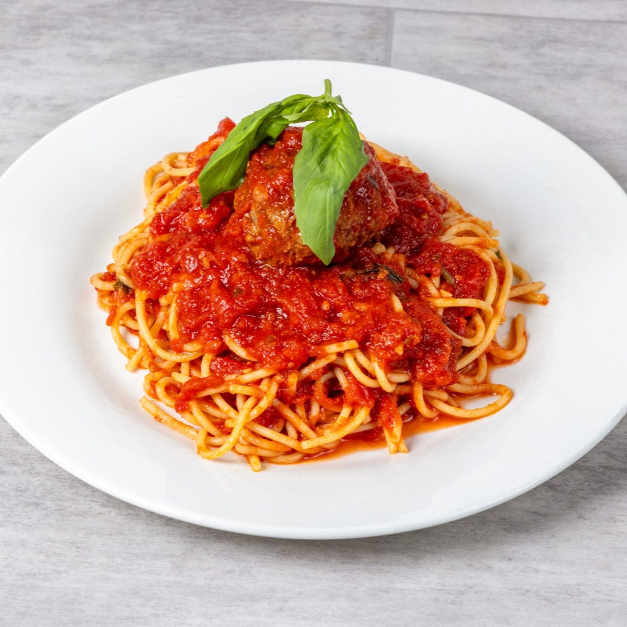 Spaghetti meatball