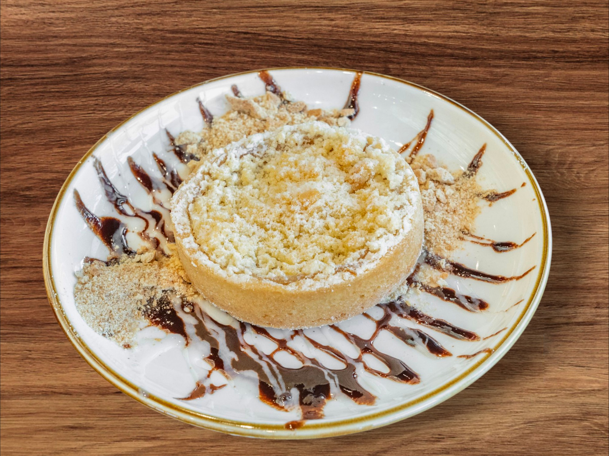 Apple Crumb Tart