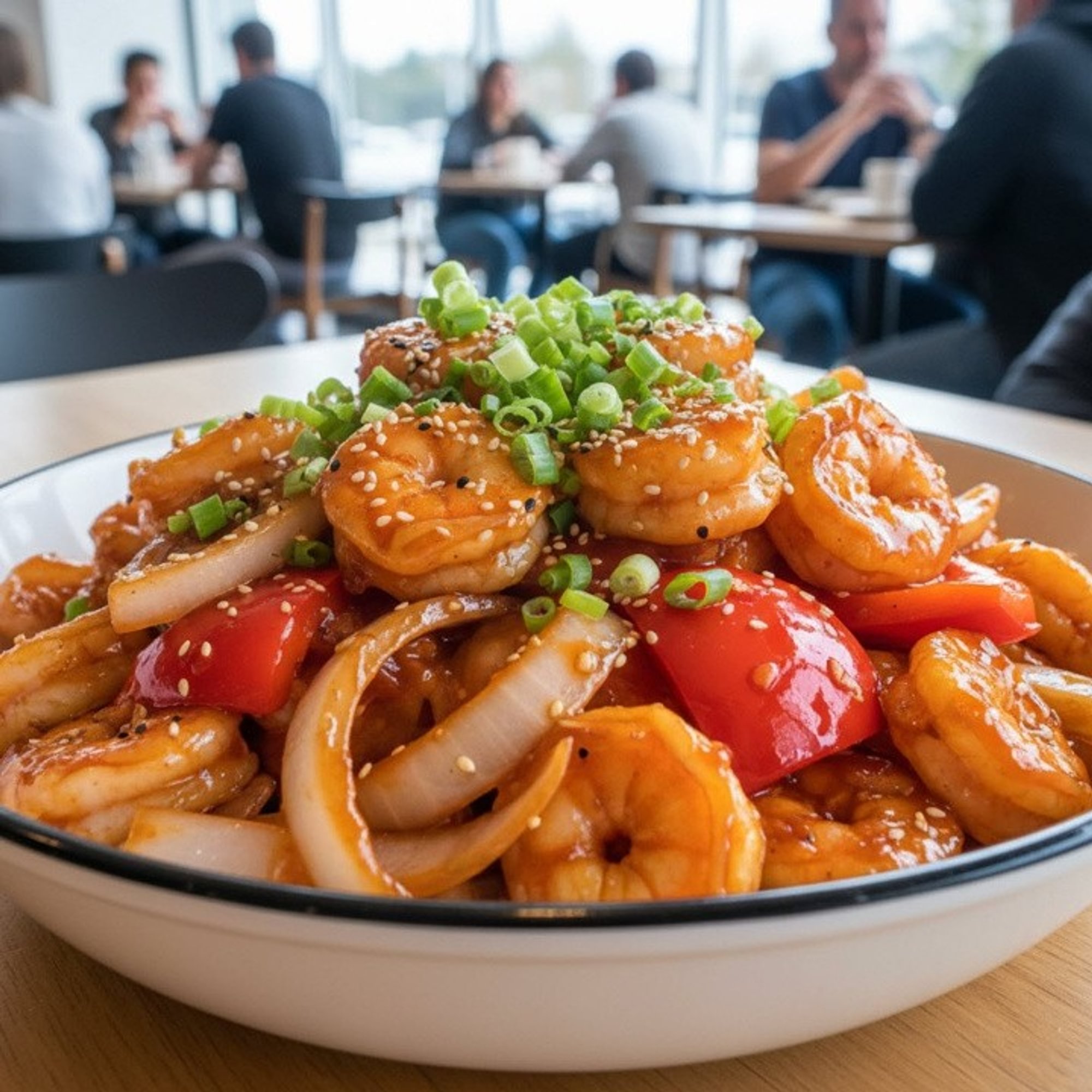Lunch Garlic Shrimp