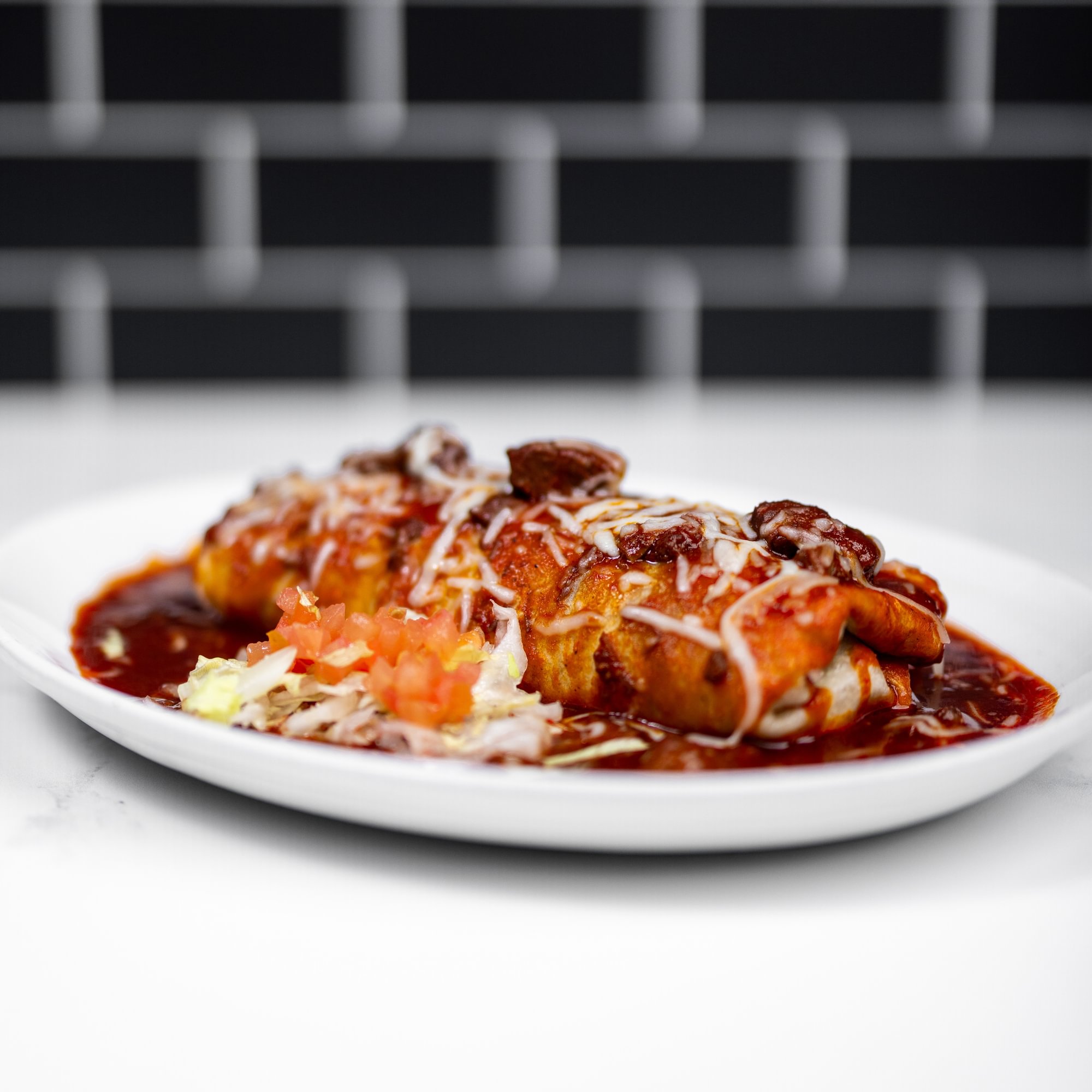 Chile Colorado Wet Burrito