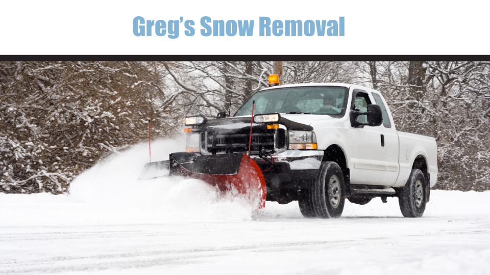 Greg's Snow Removal Photo