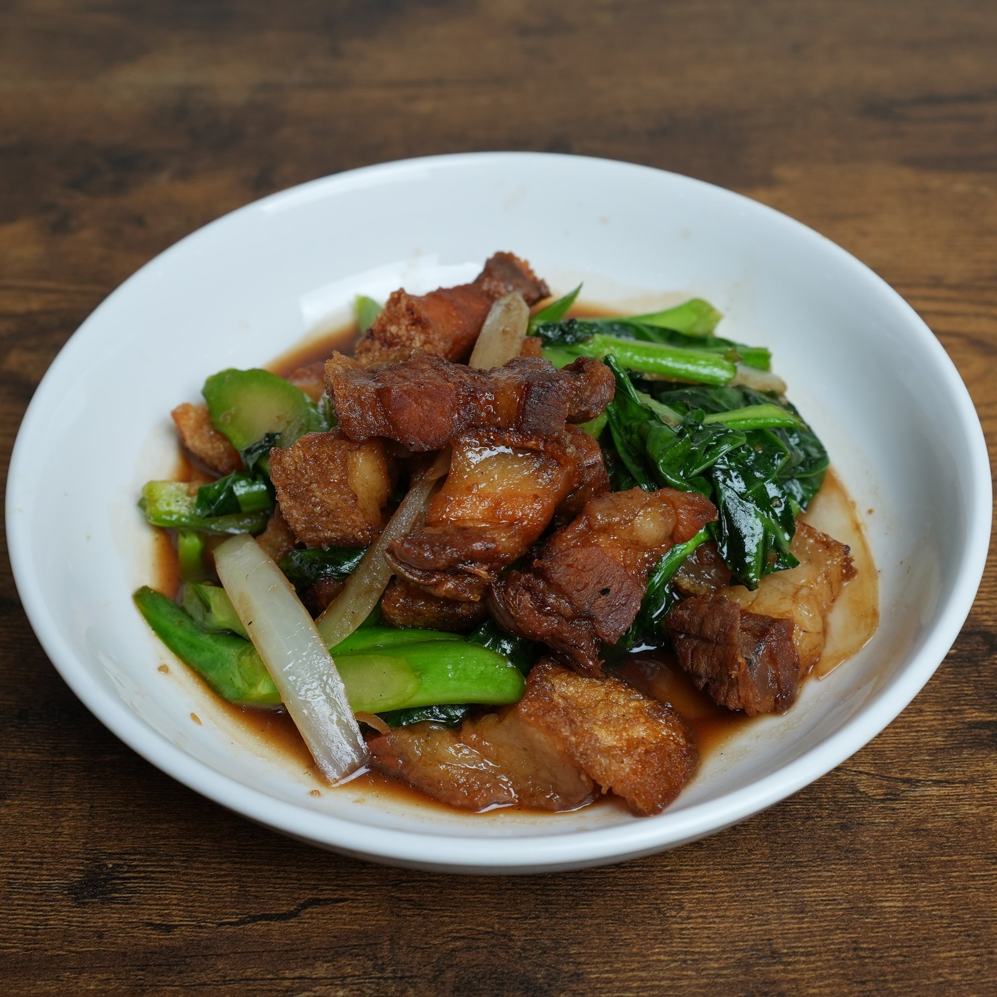 Pork Belly with Chinese Broccoli