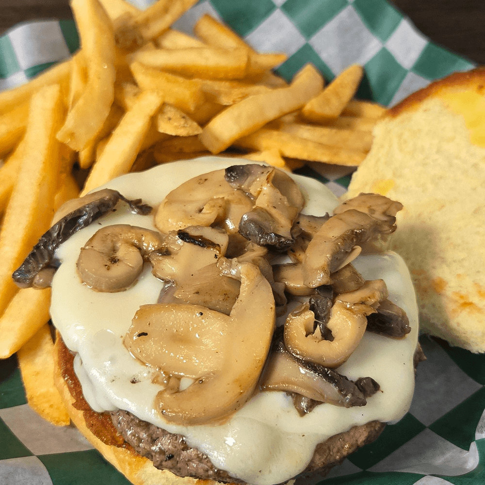 Mushroom Swiss Burger