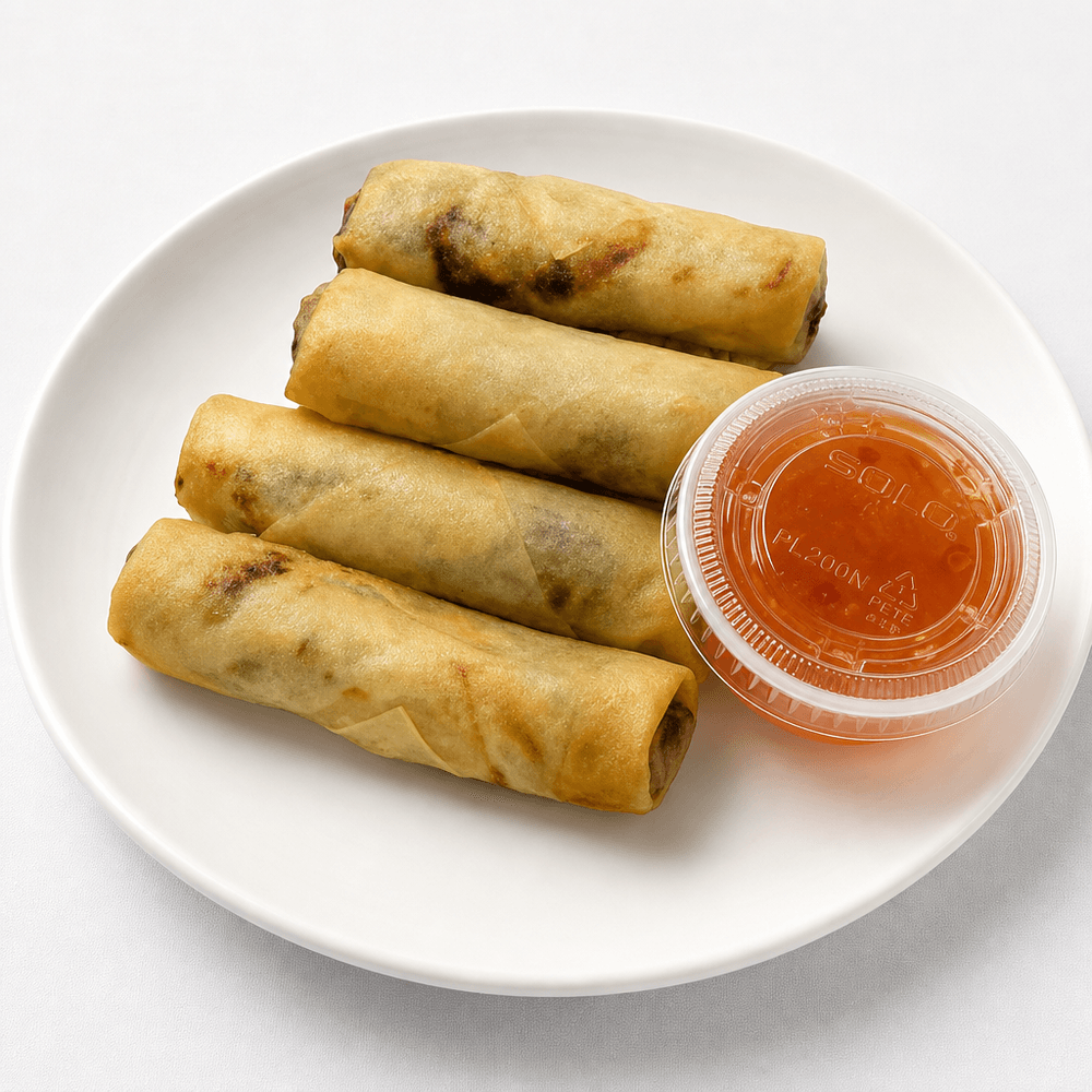 Veggie Spring Rolls 4 Pcs