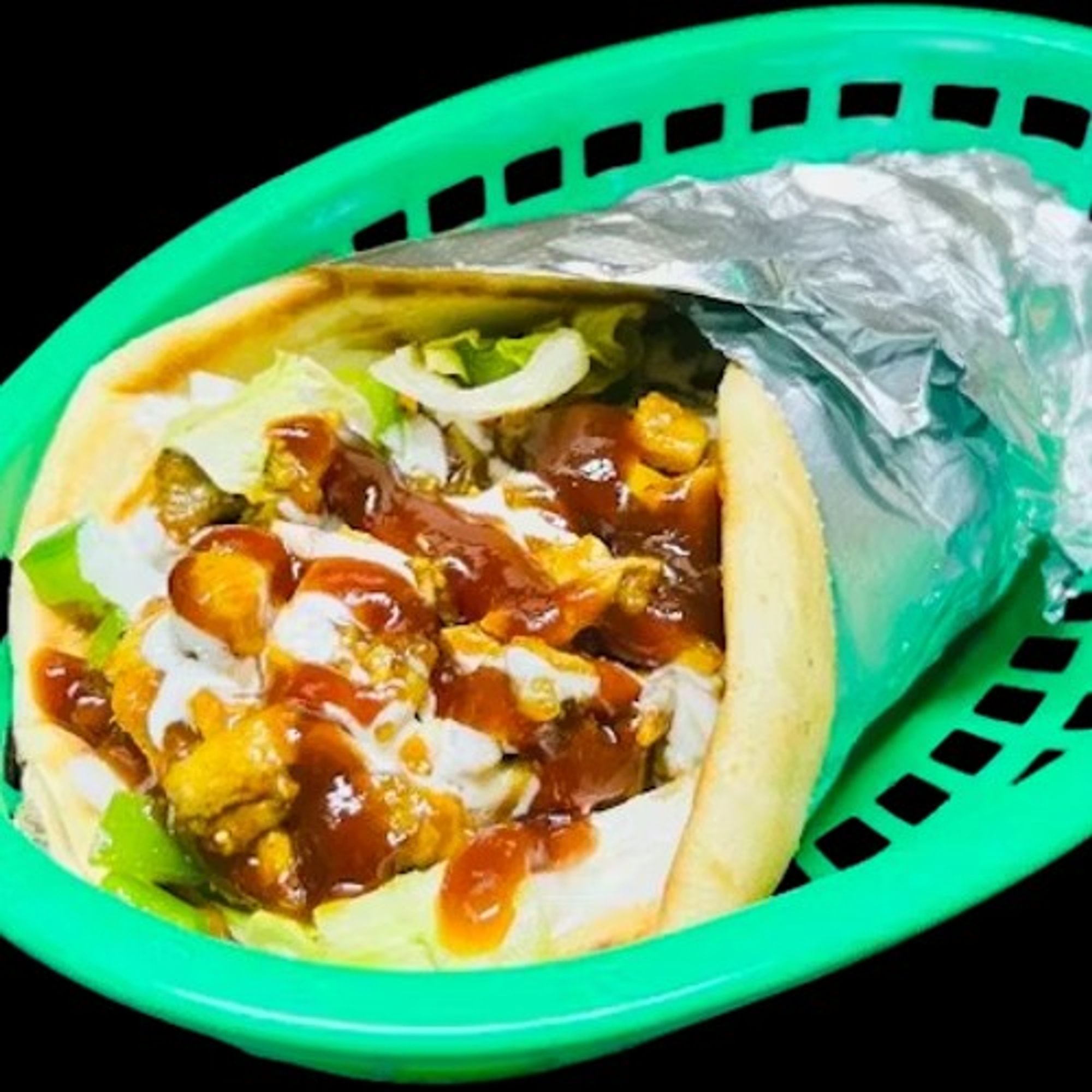 BBQ Chicken Pita