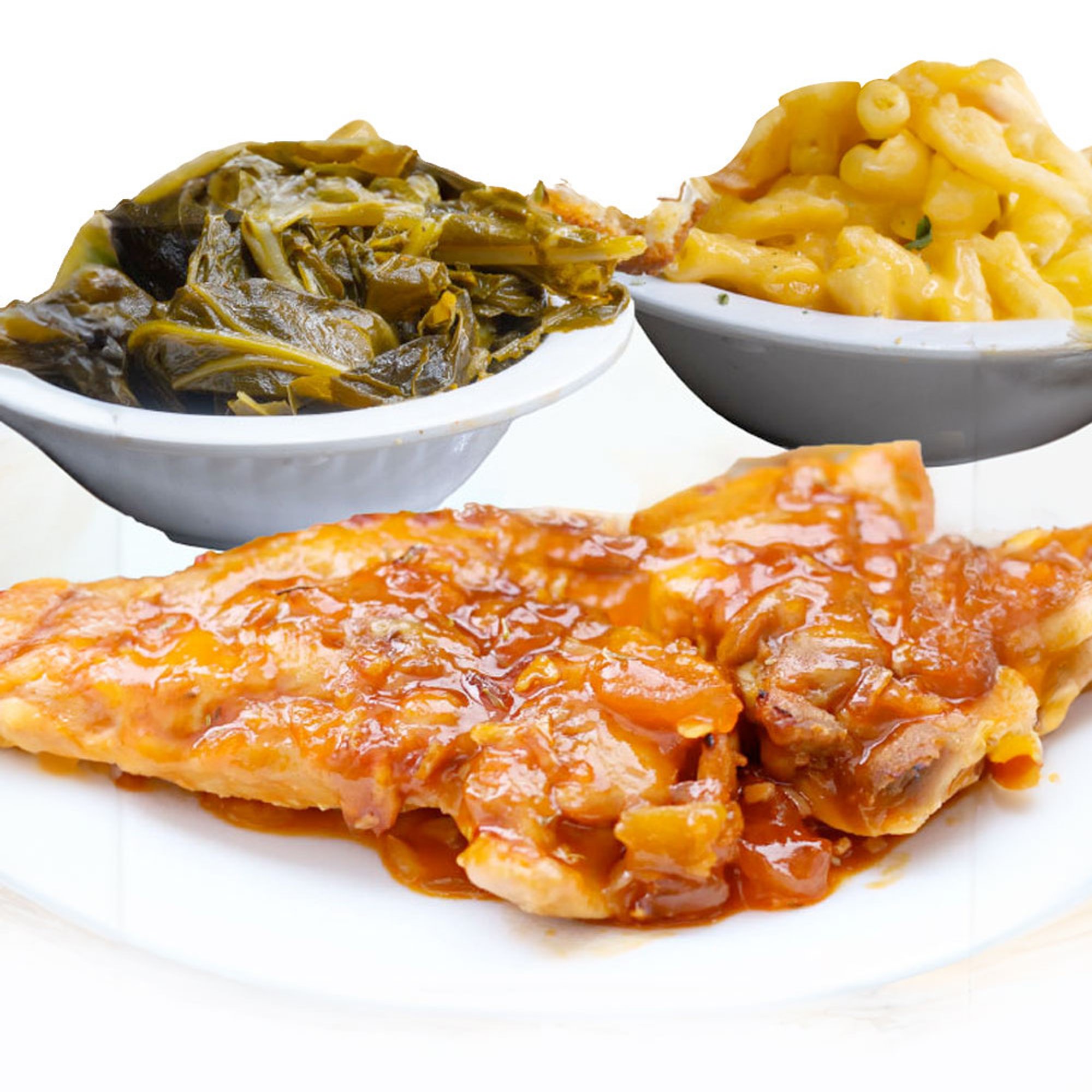 Apricot Chicken with Three Sides