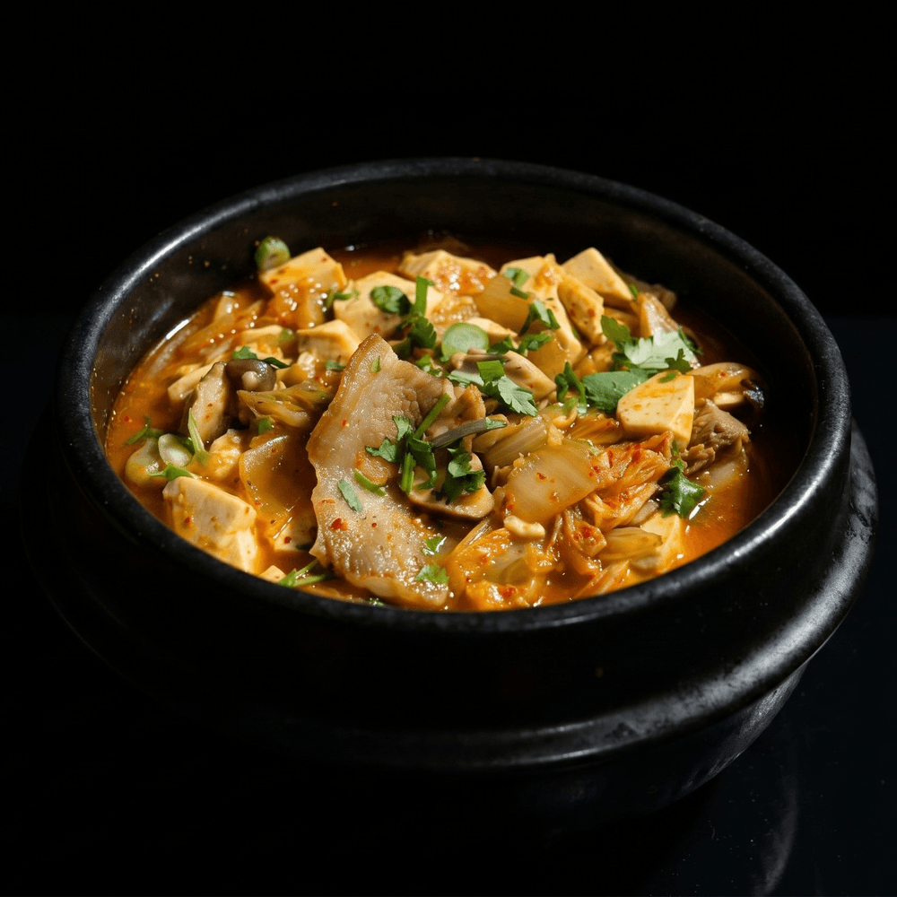 Soon Tofu with Pork Belly