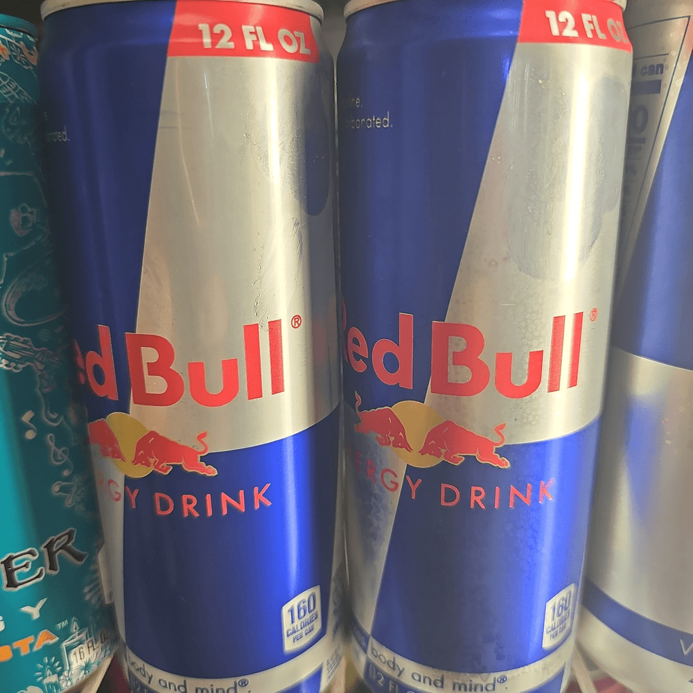 Medium 12 oz Red Bull