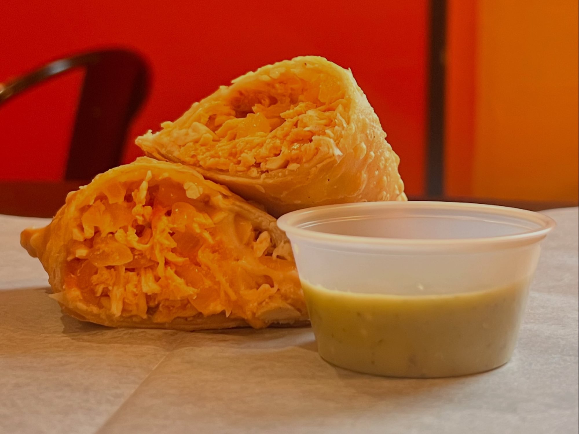 Chicken Picadillo Empanada