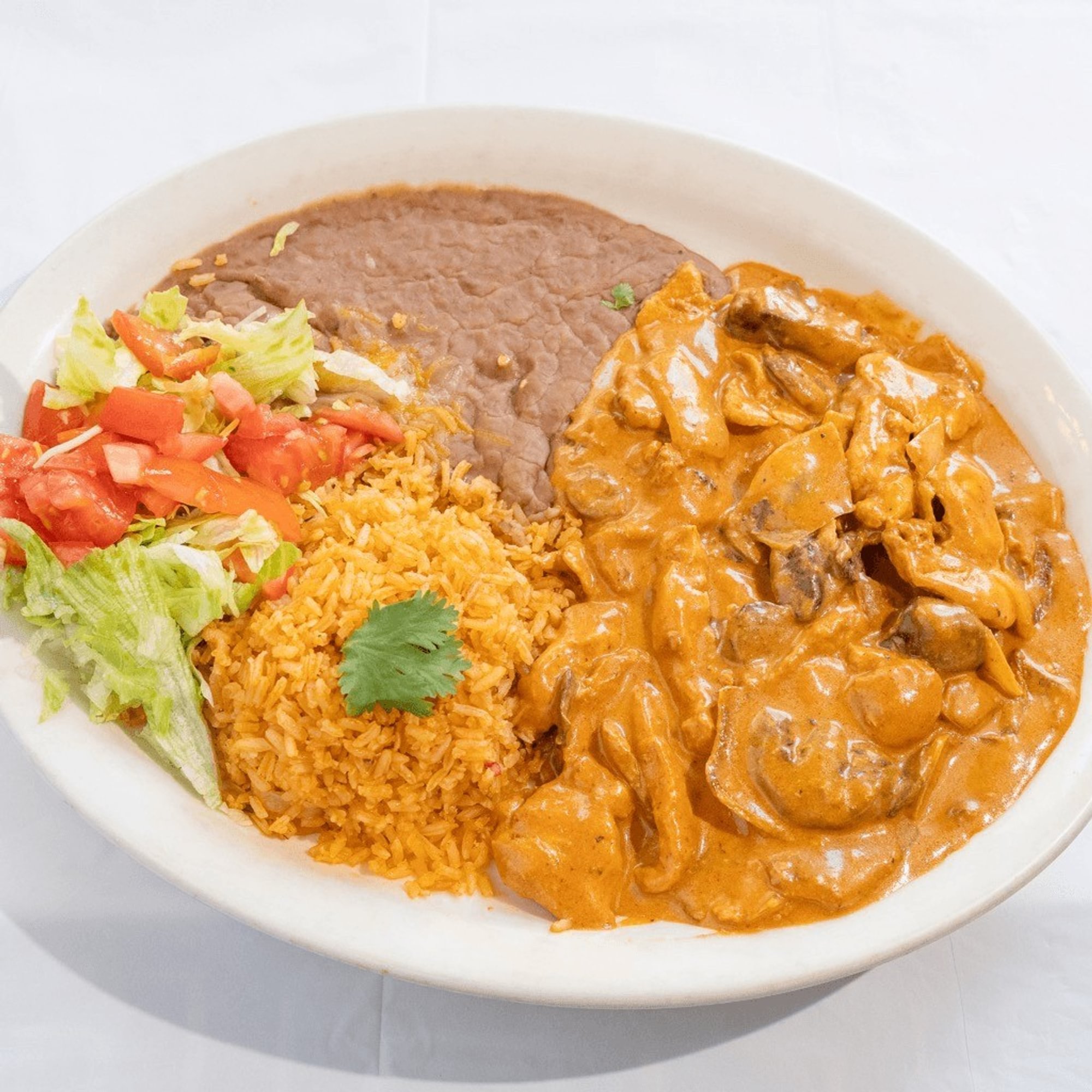 Pollo a la Crema (Chicken in Cream Sauce)