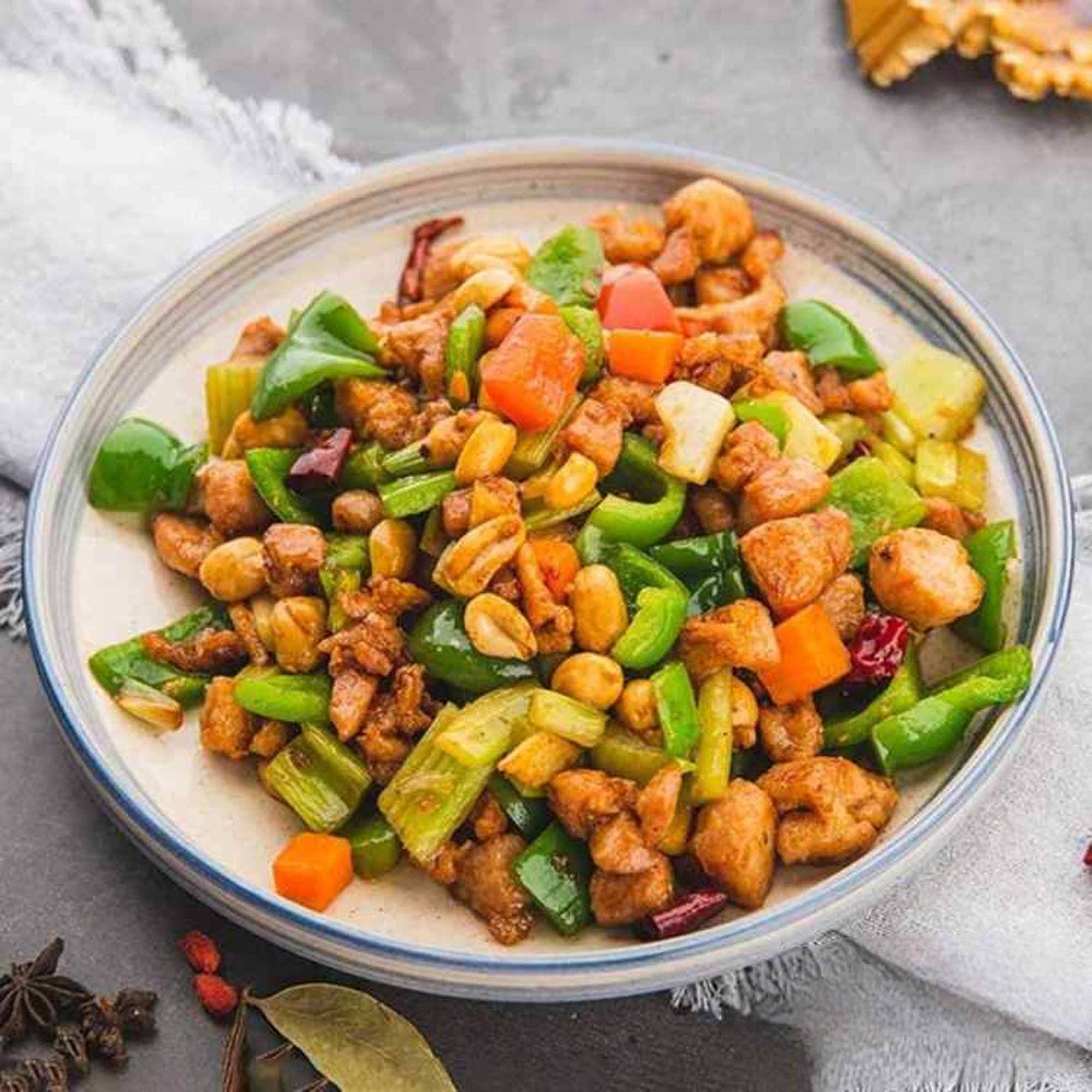 CK5. 宮保雞丁/Kung Pao Chicken with Peanuts Poultry