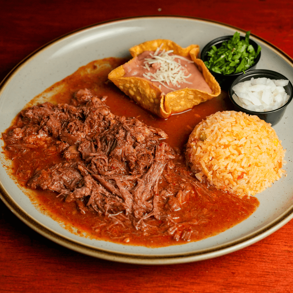 Traditional Birria Plate