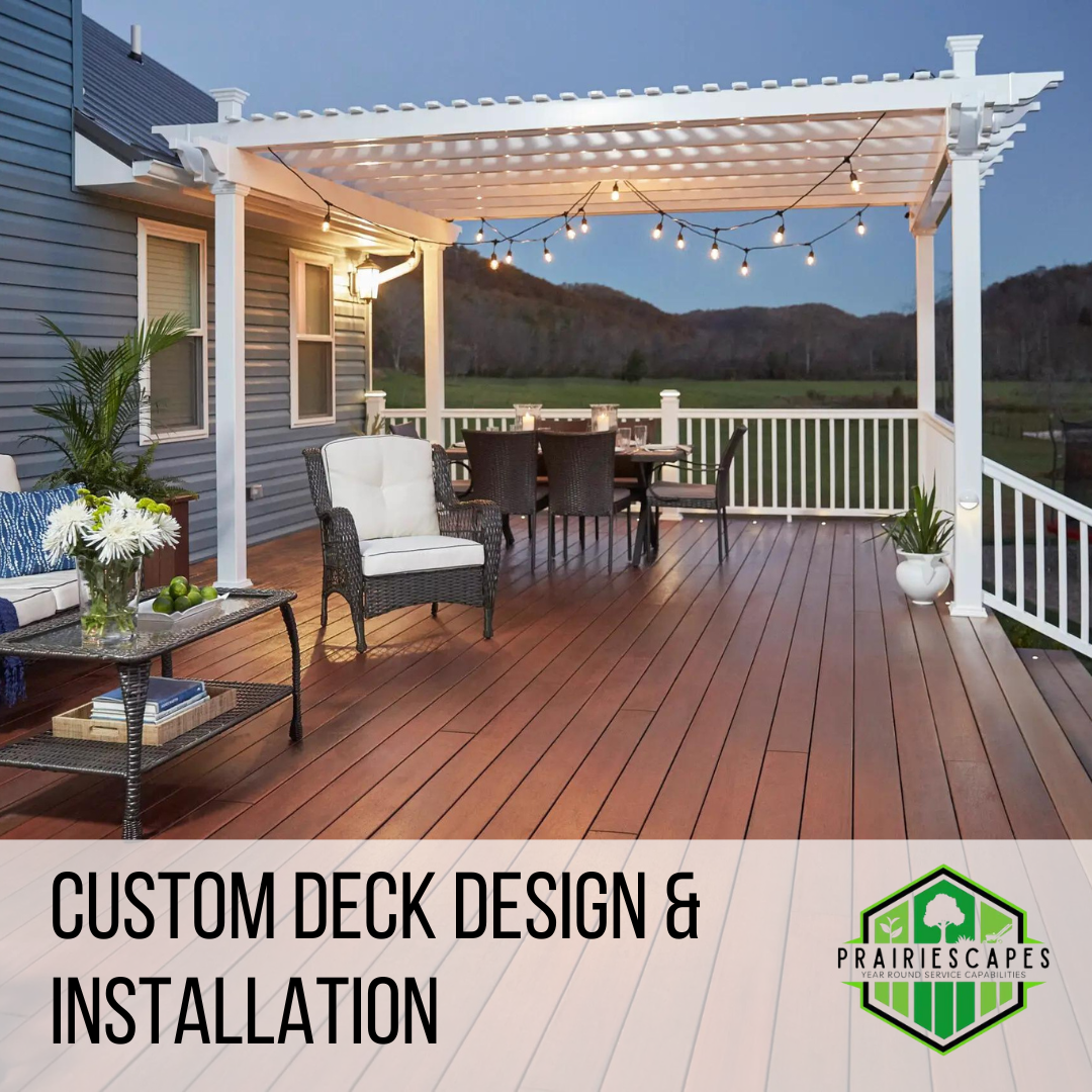 Custom Deck Design and Installation Services