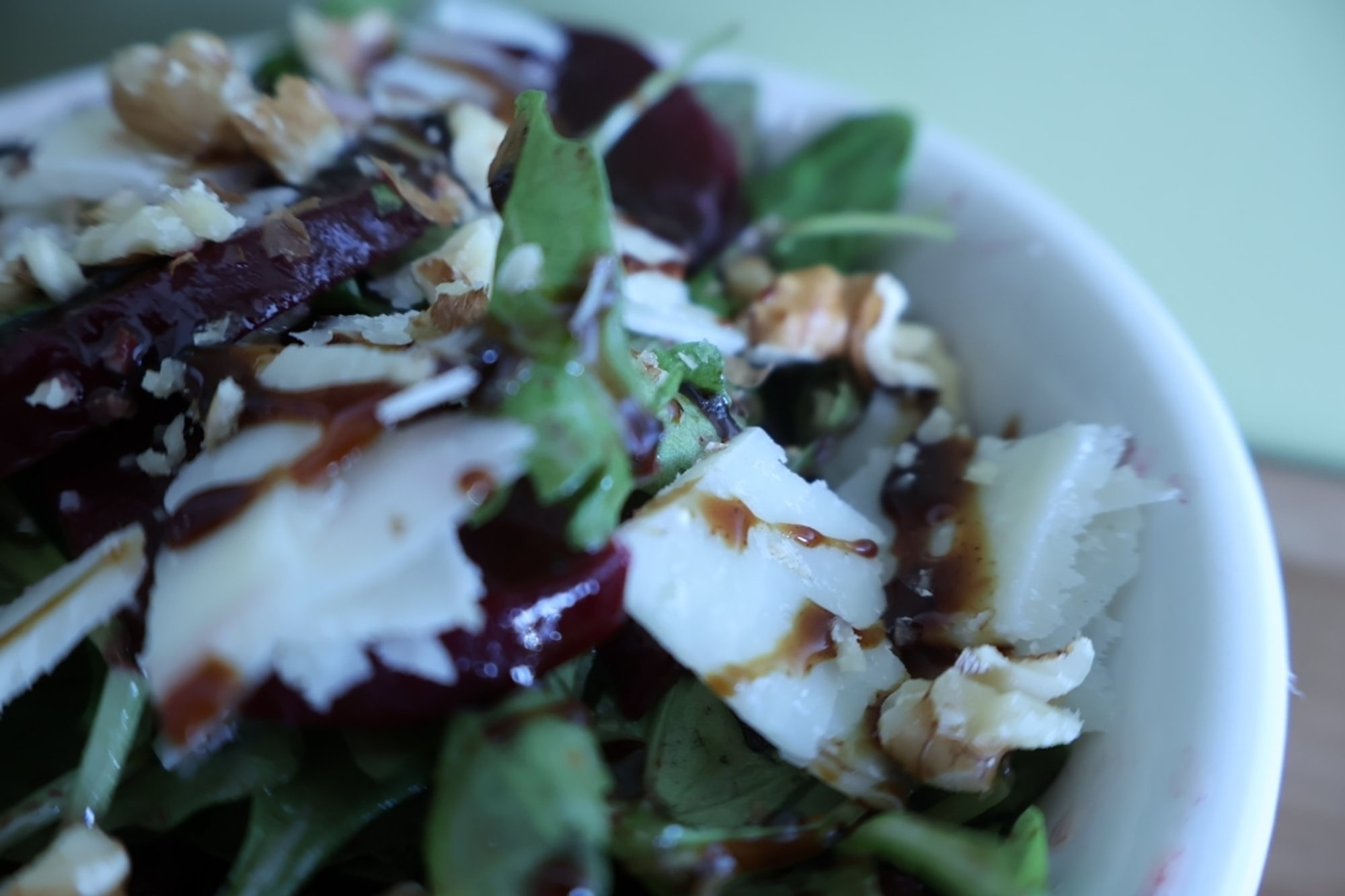 Roasted Beet & Arugula Salad