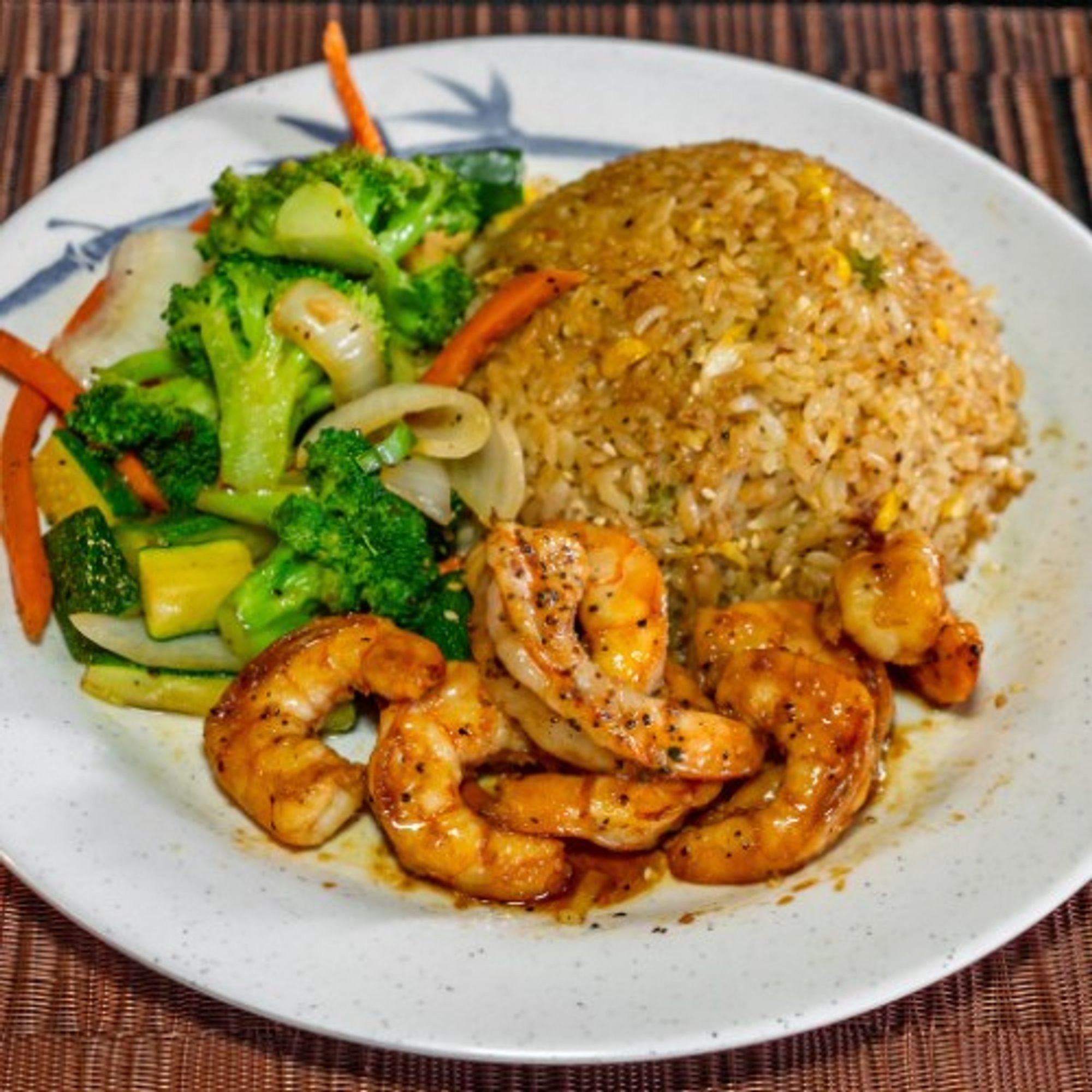 Garlic Shrimp Dinner