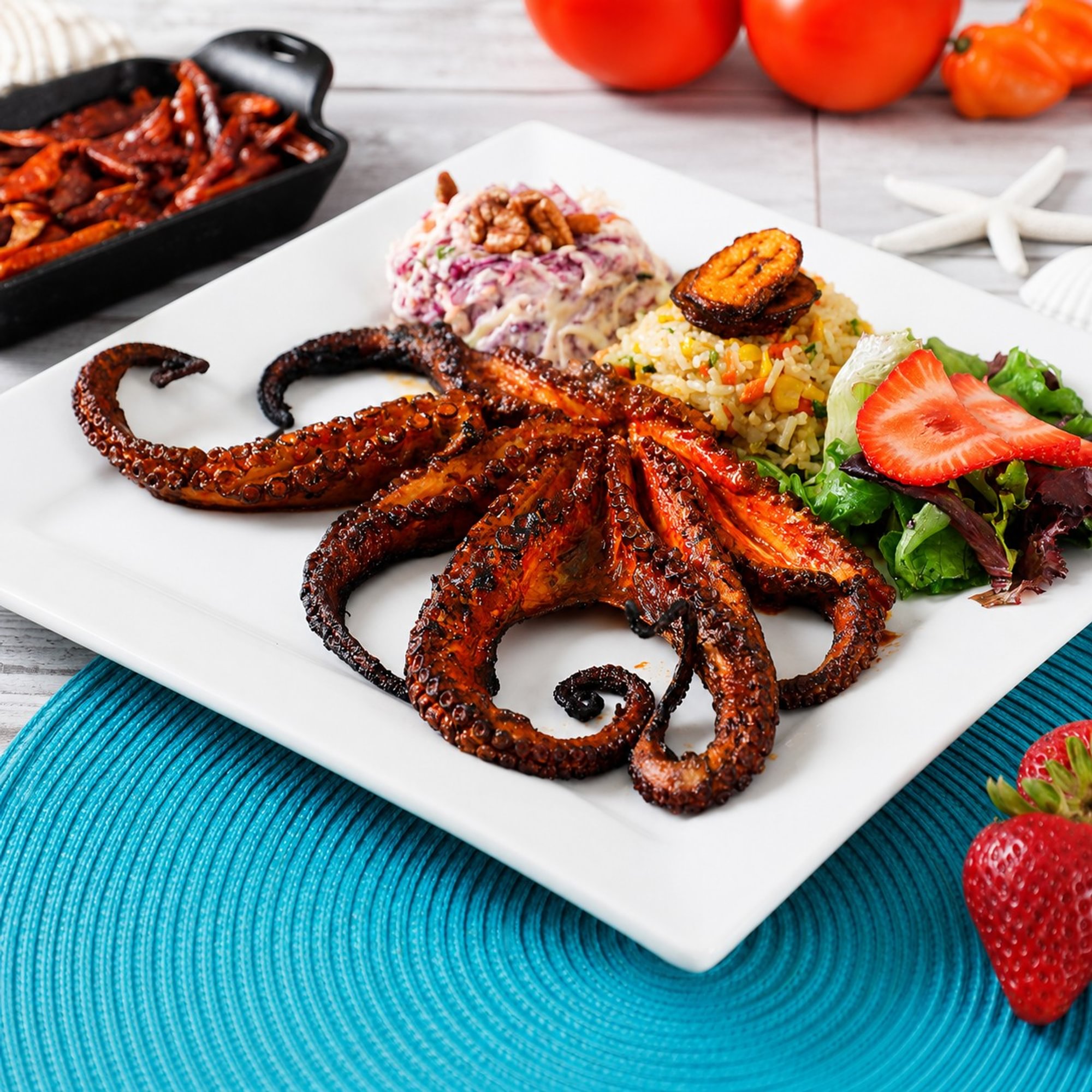 Pulpo Zarandeado